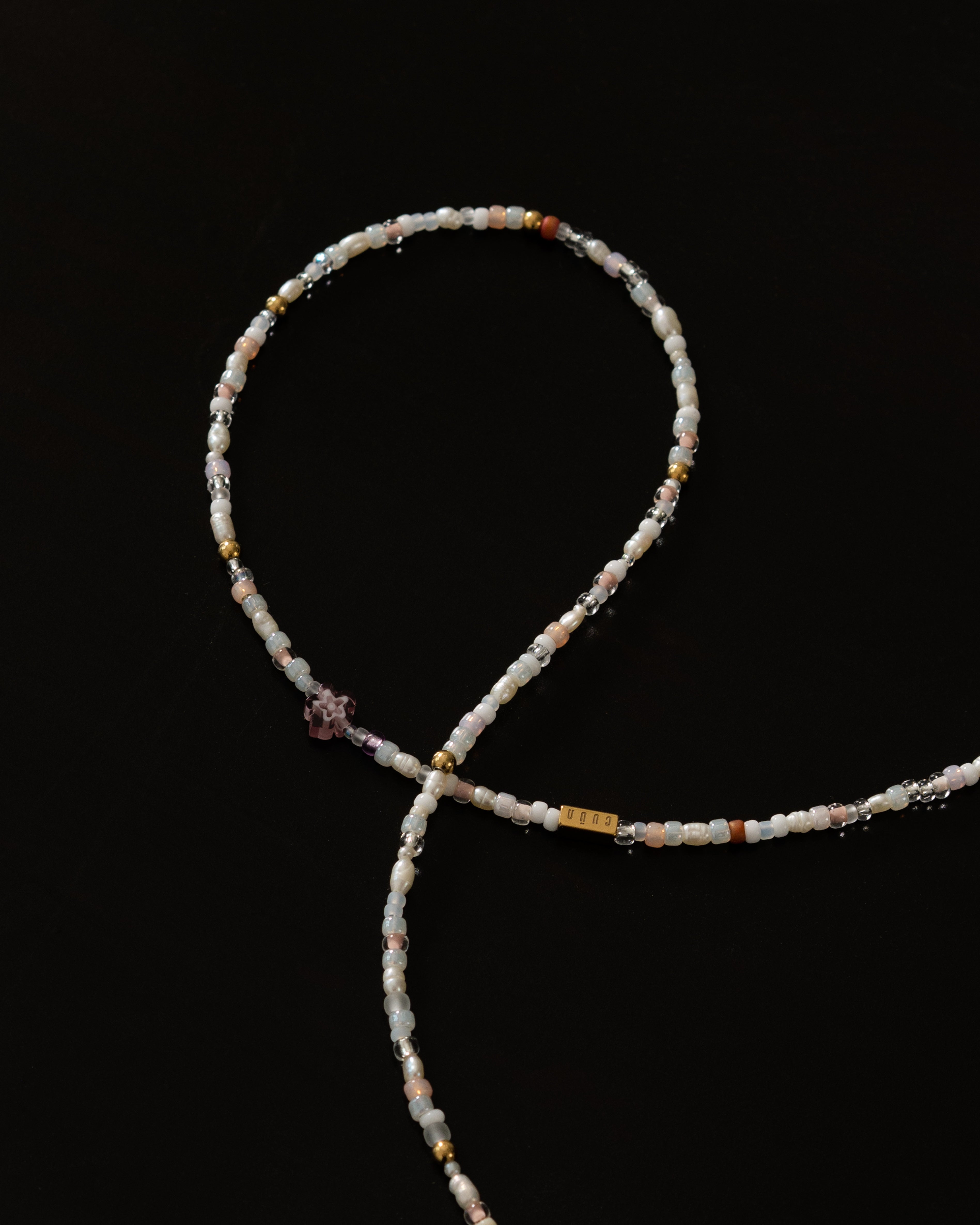 Moiro Beaded Baroque Pearl Necklace