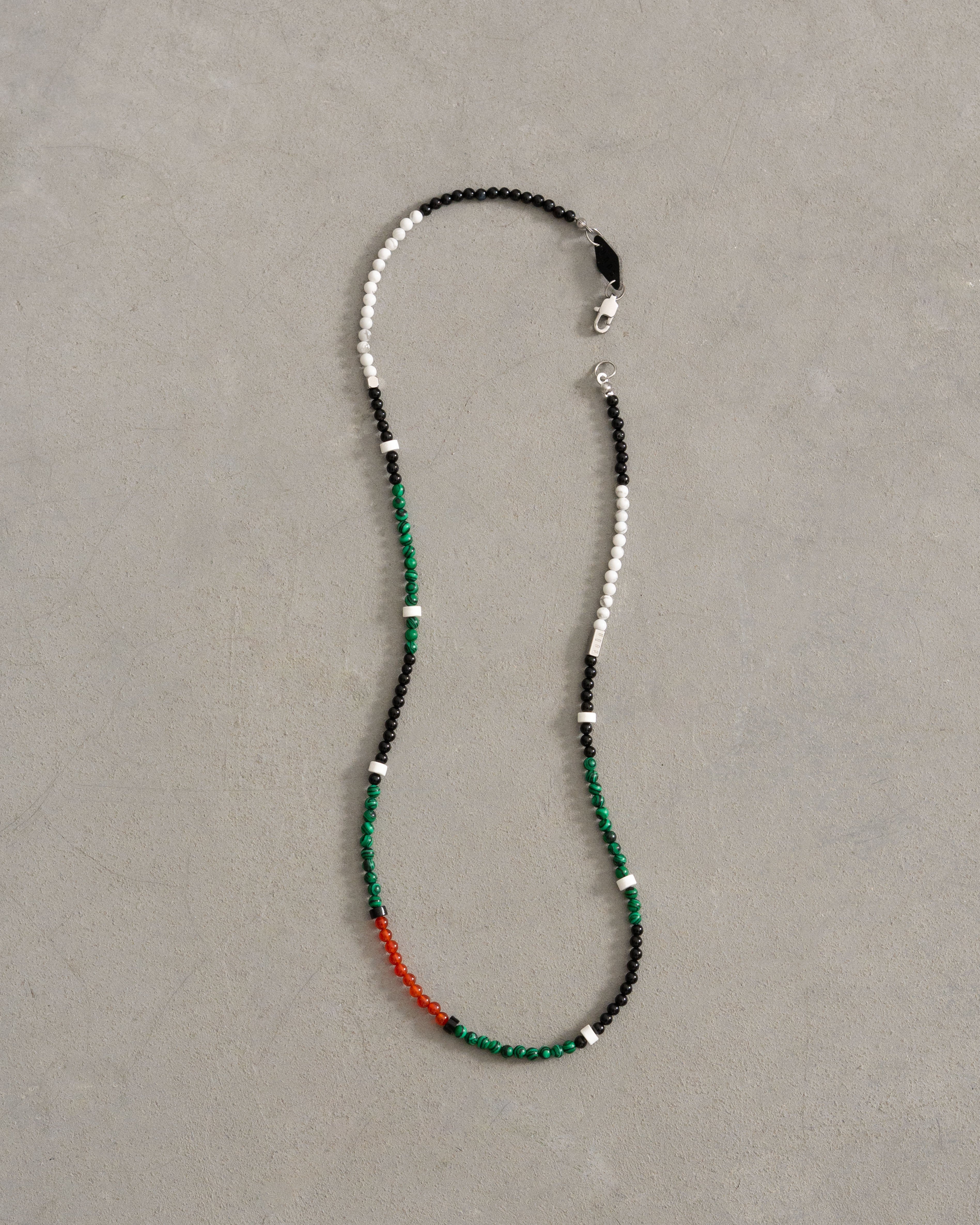 Shinya Multistone Japanese Beaded Necklace