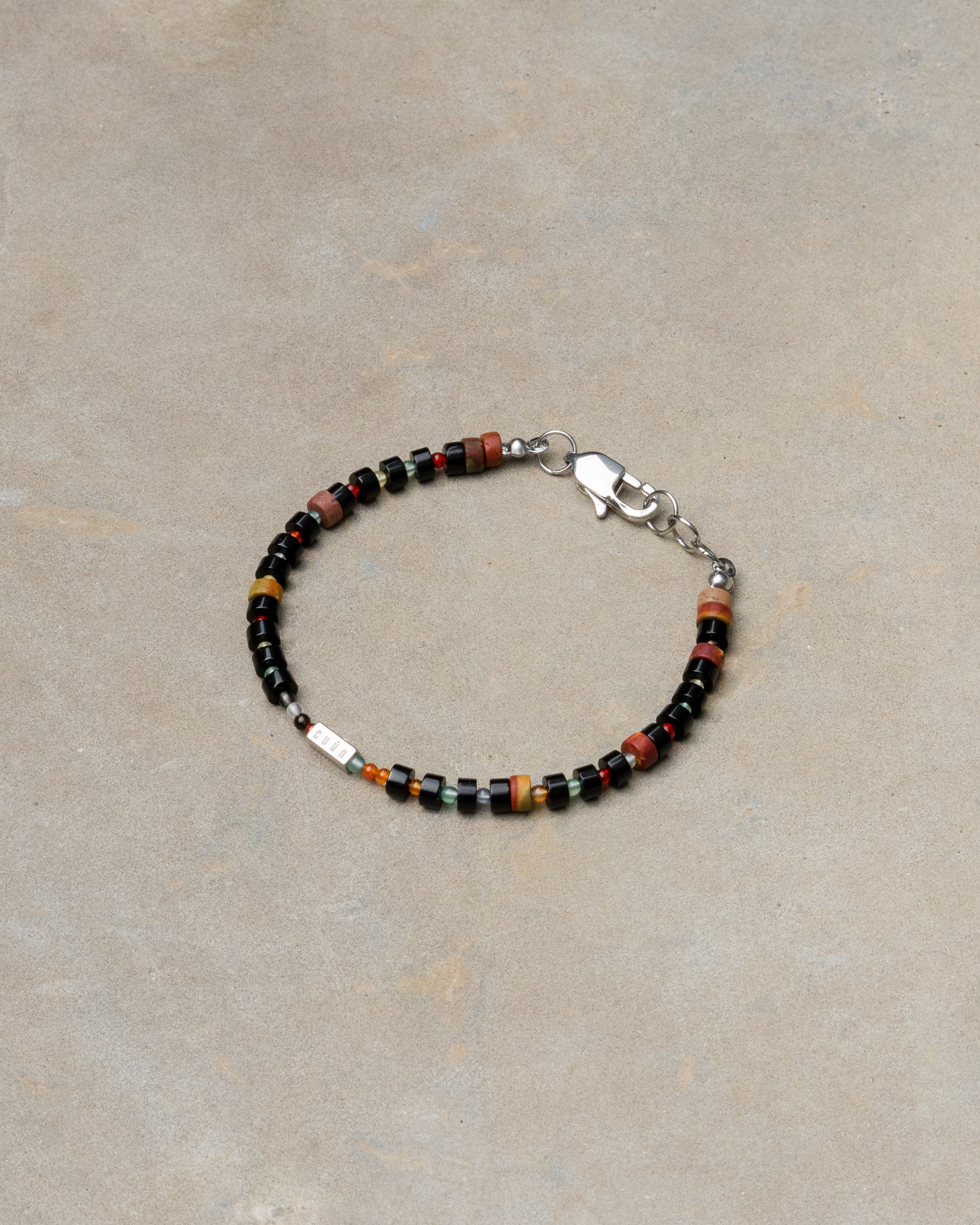 Karu Multicolor Agate Beaded Bracelet
