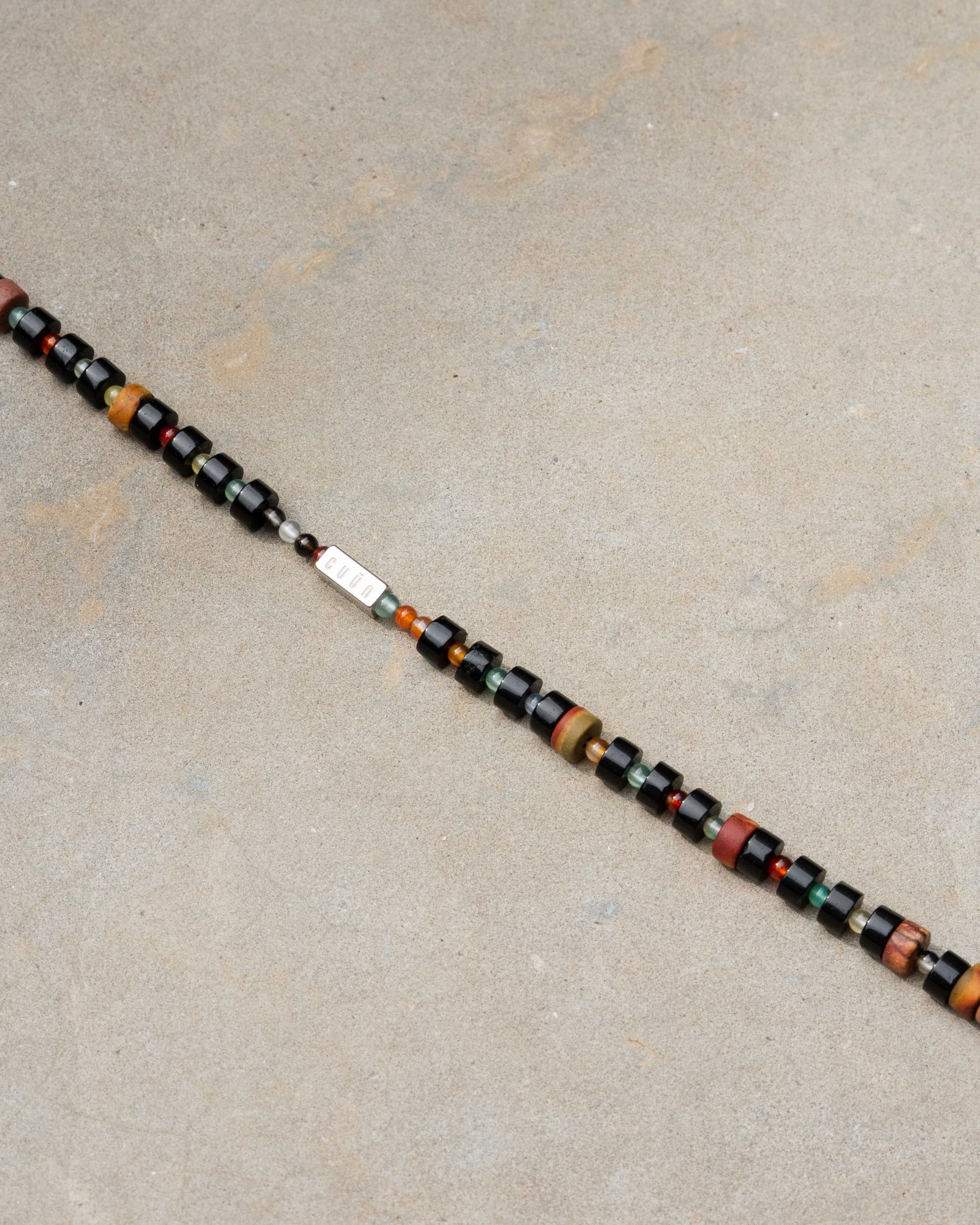 Karu Multicolor Agate Beaded Bracelet