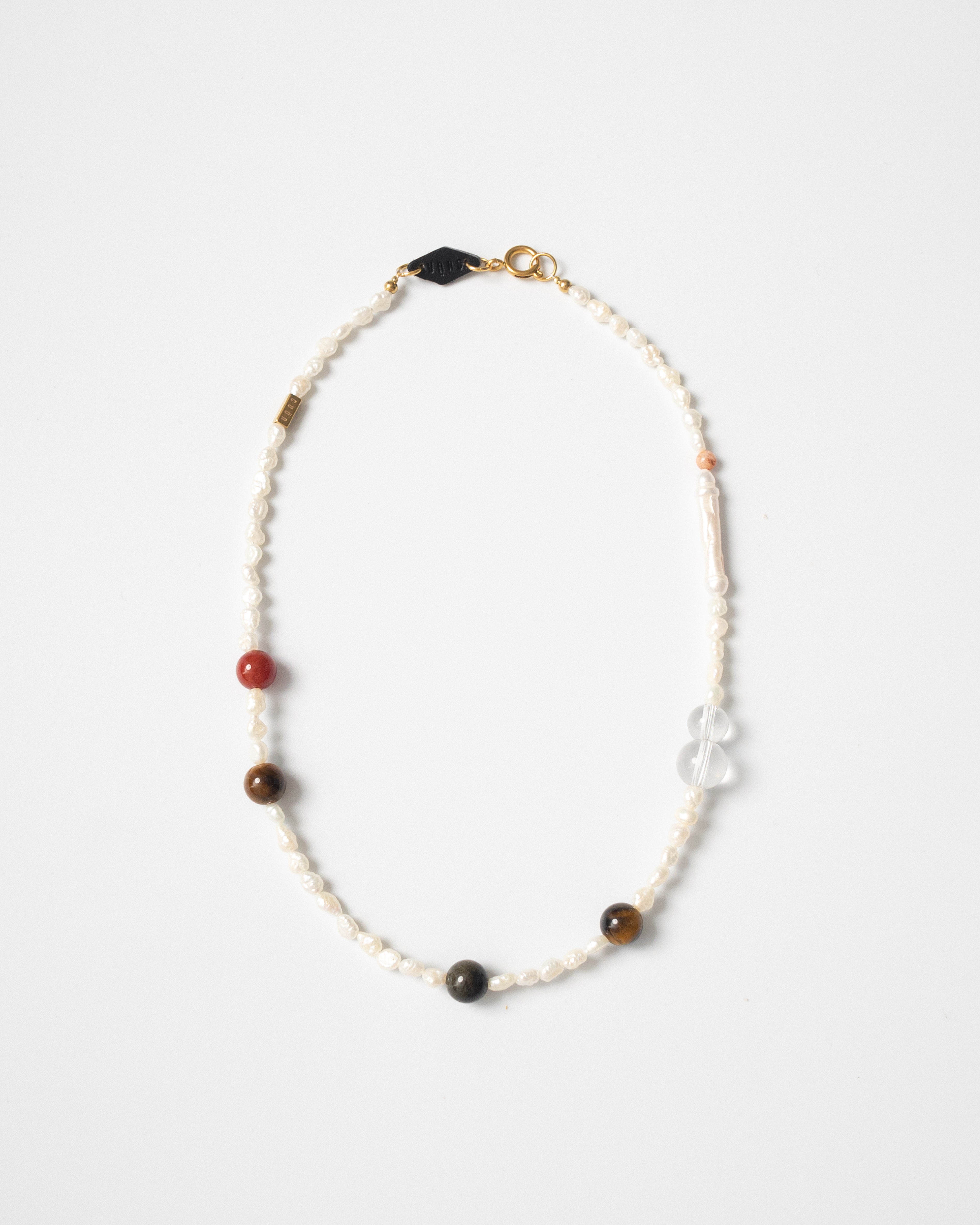 Réna Multistone Baroque Pearl Beaded Necklace