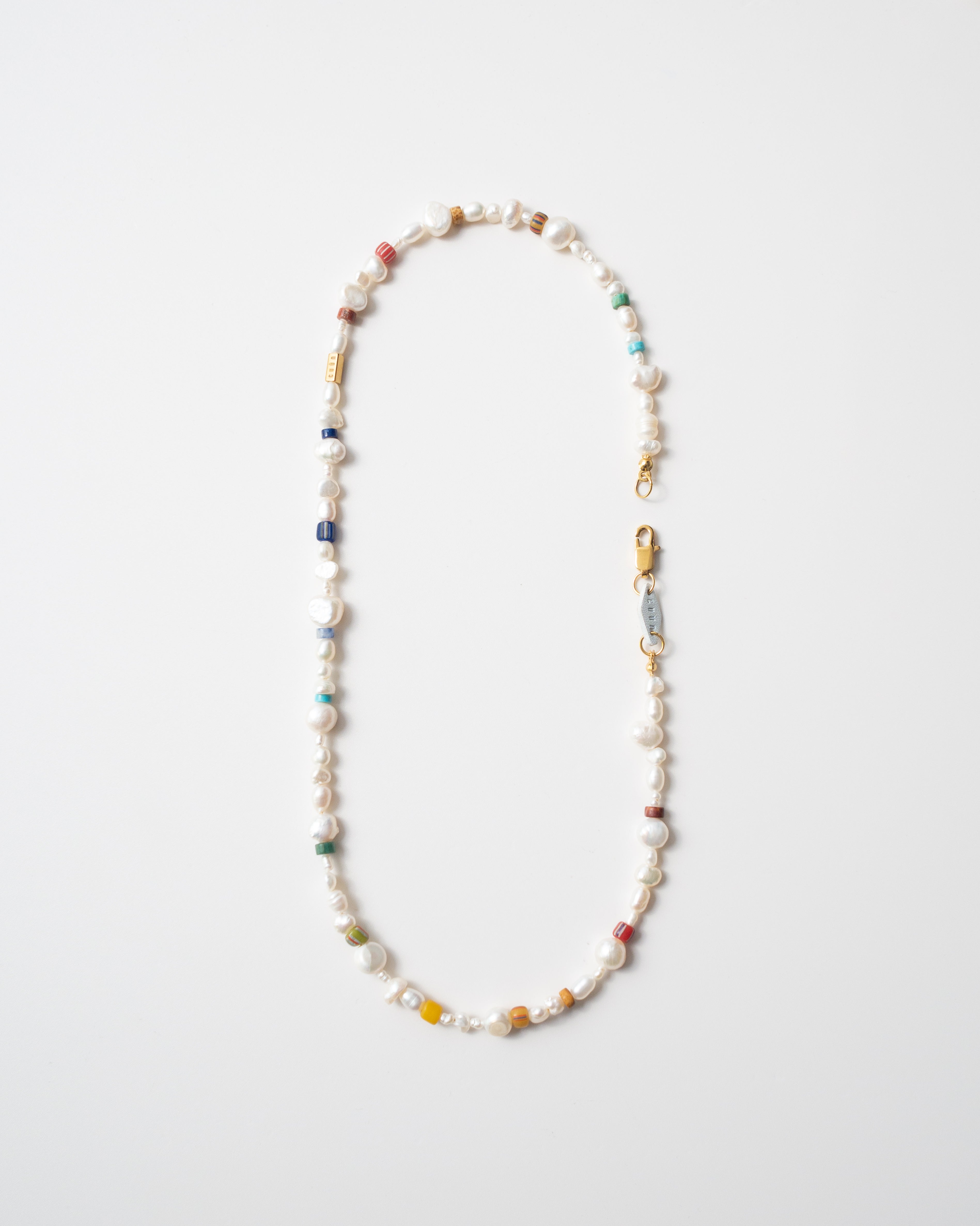 Iro Multicolor Mix Beaded Pearl Necklace