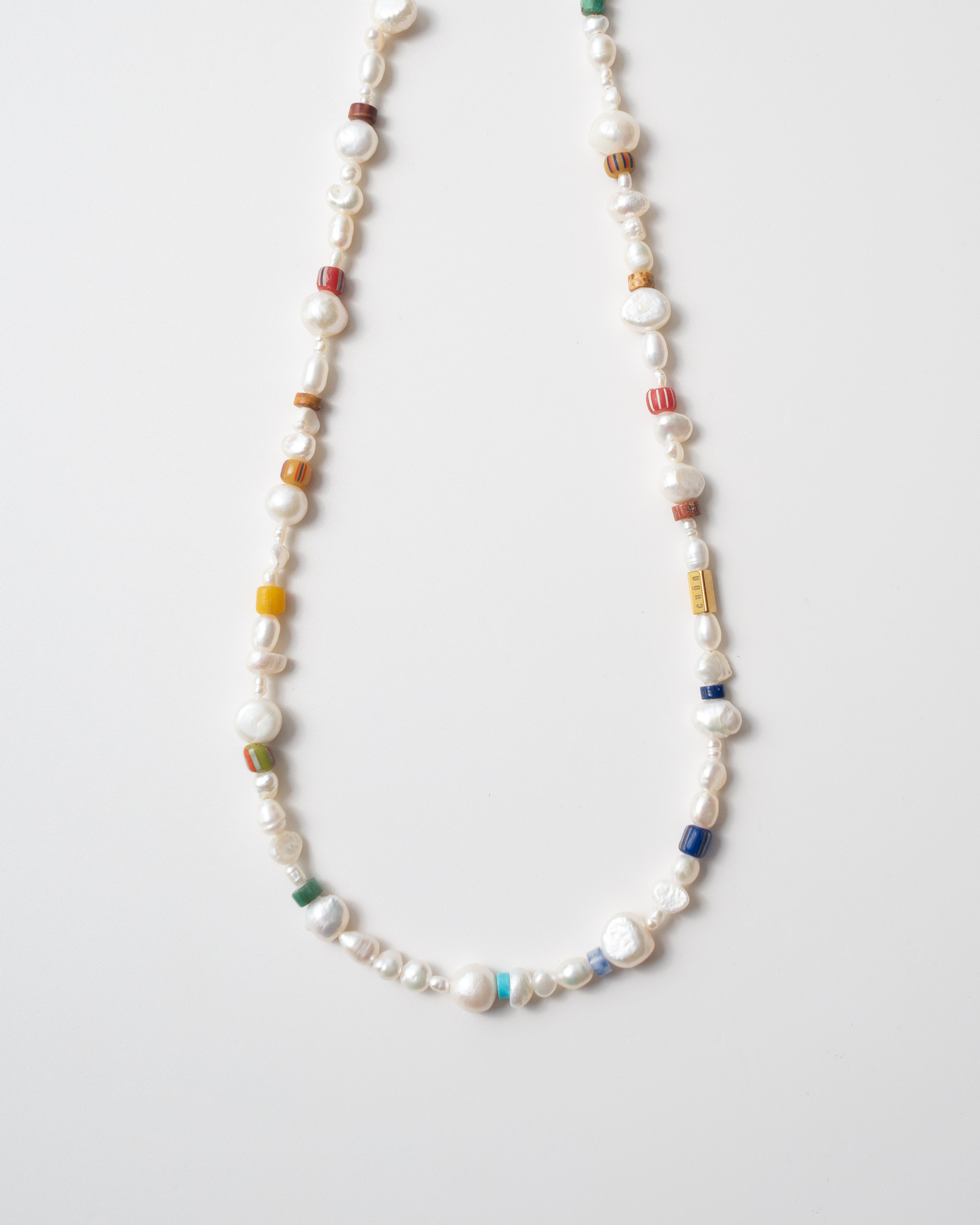 Iro Multicolor Mix Beaded Pearl Necklace
