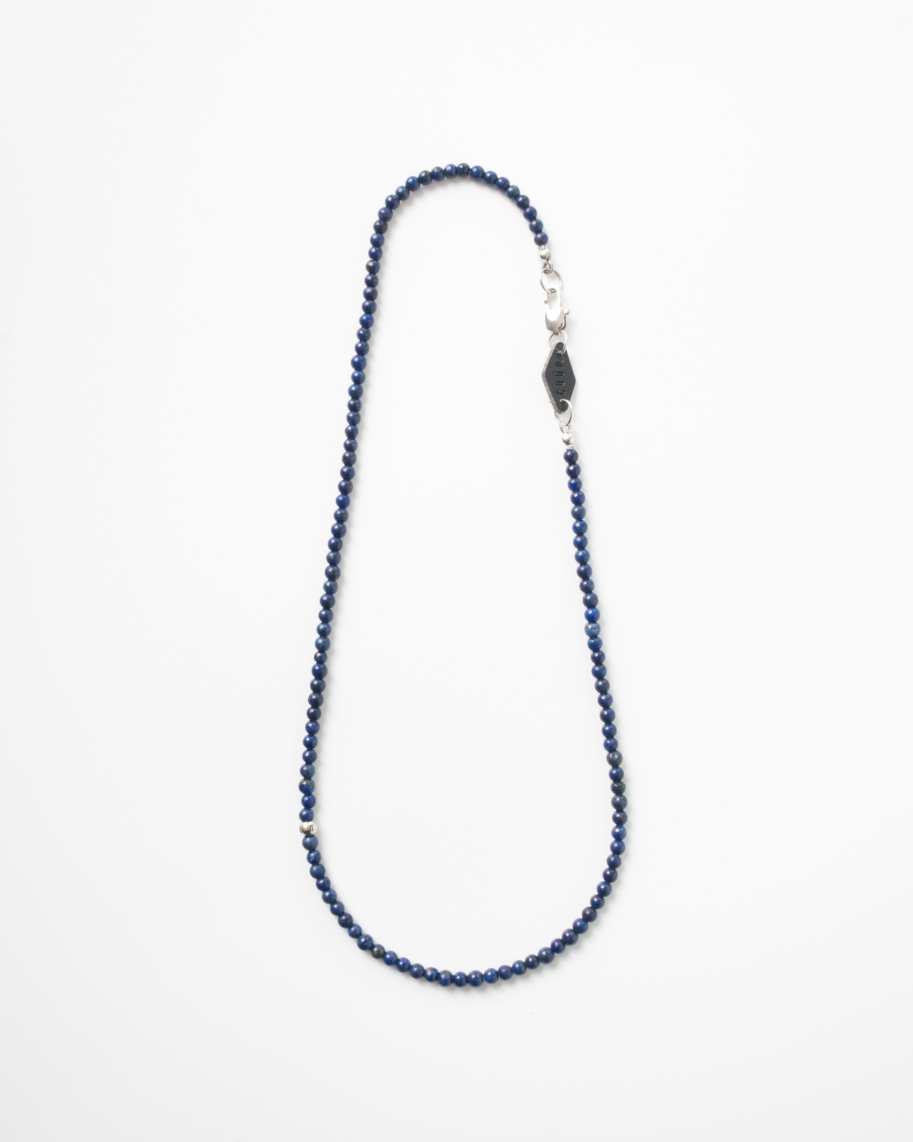 Azul Petite Lapis Beaded Necklace
