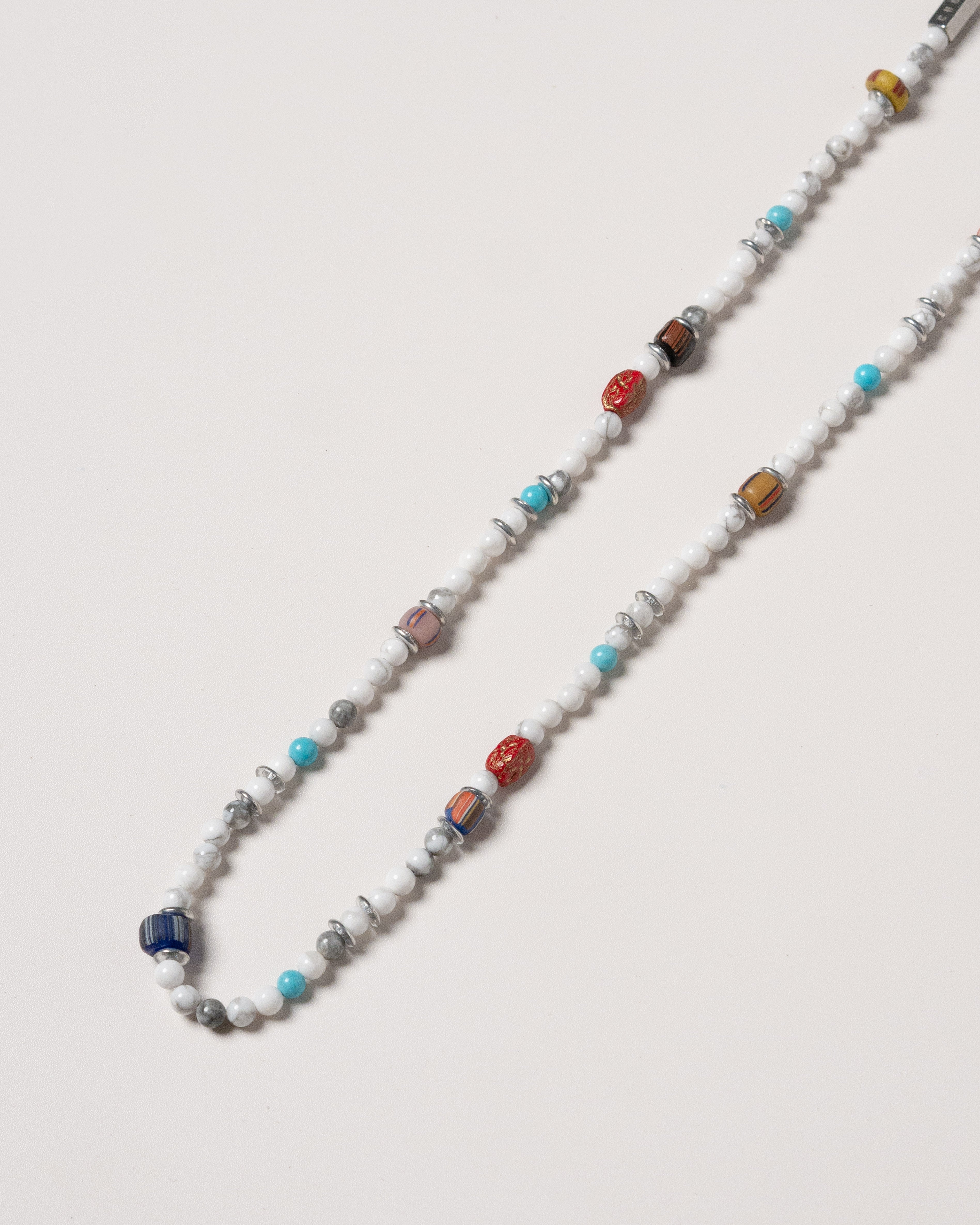 Kleu Howlite Multicolor Beaded Necklace