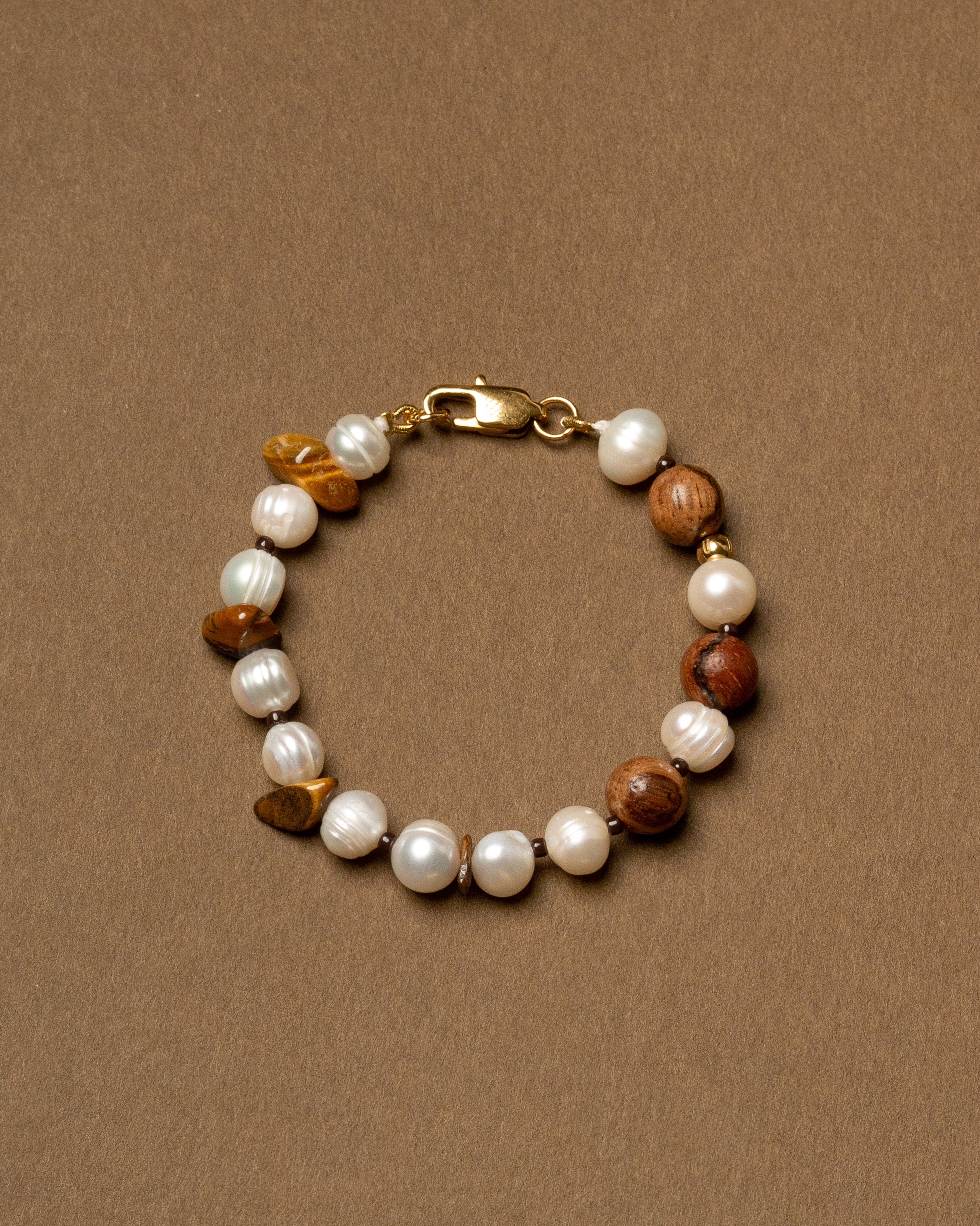 Lara Grand Multistone Pearl Beaded Bracelet