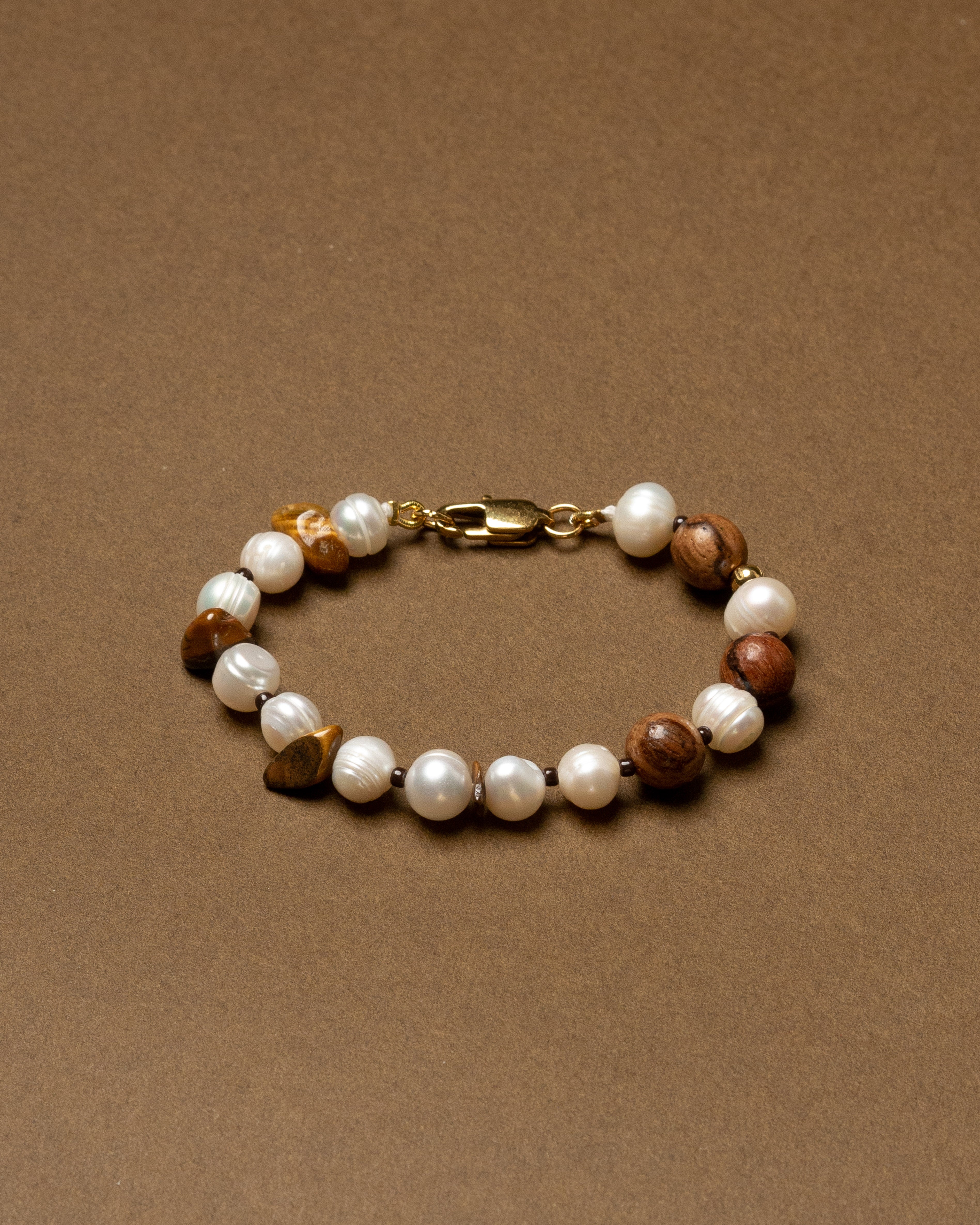 Lara Grand Multistone Pearl Beaded Bracelet