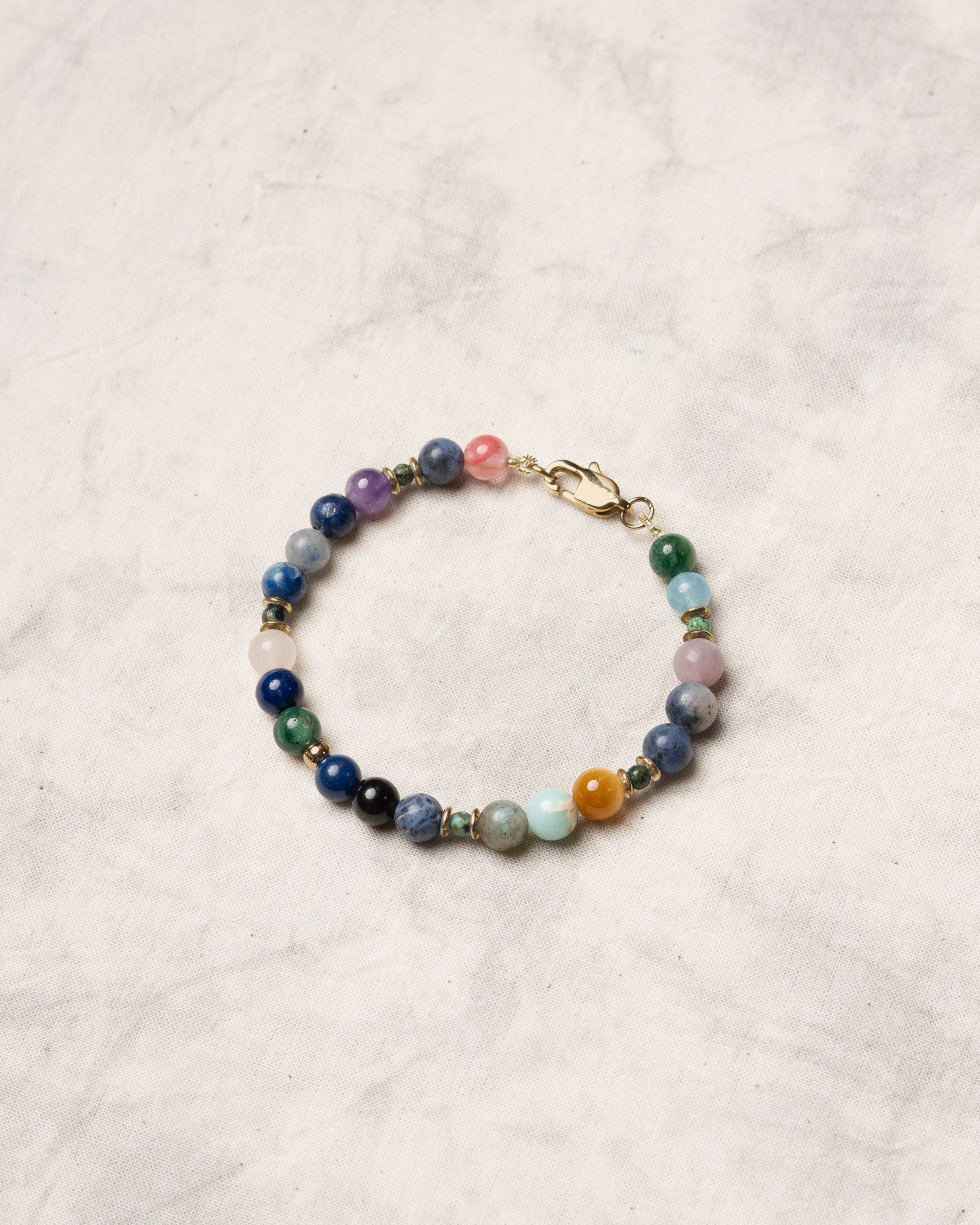 Aeris Multistone Beaded Bracelet