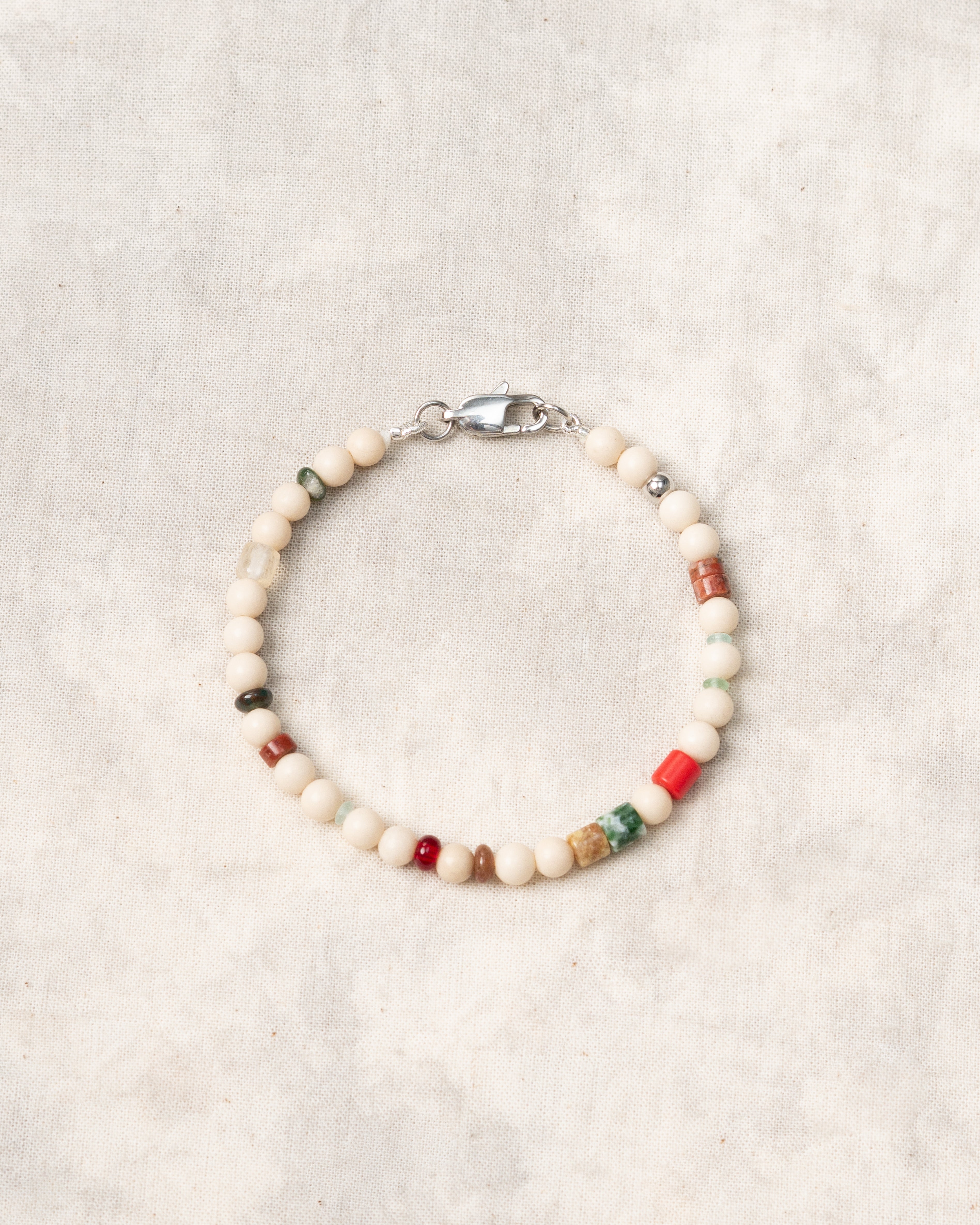 Aare Multistone Beaded Bracelet