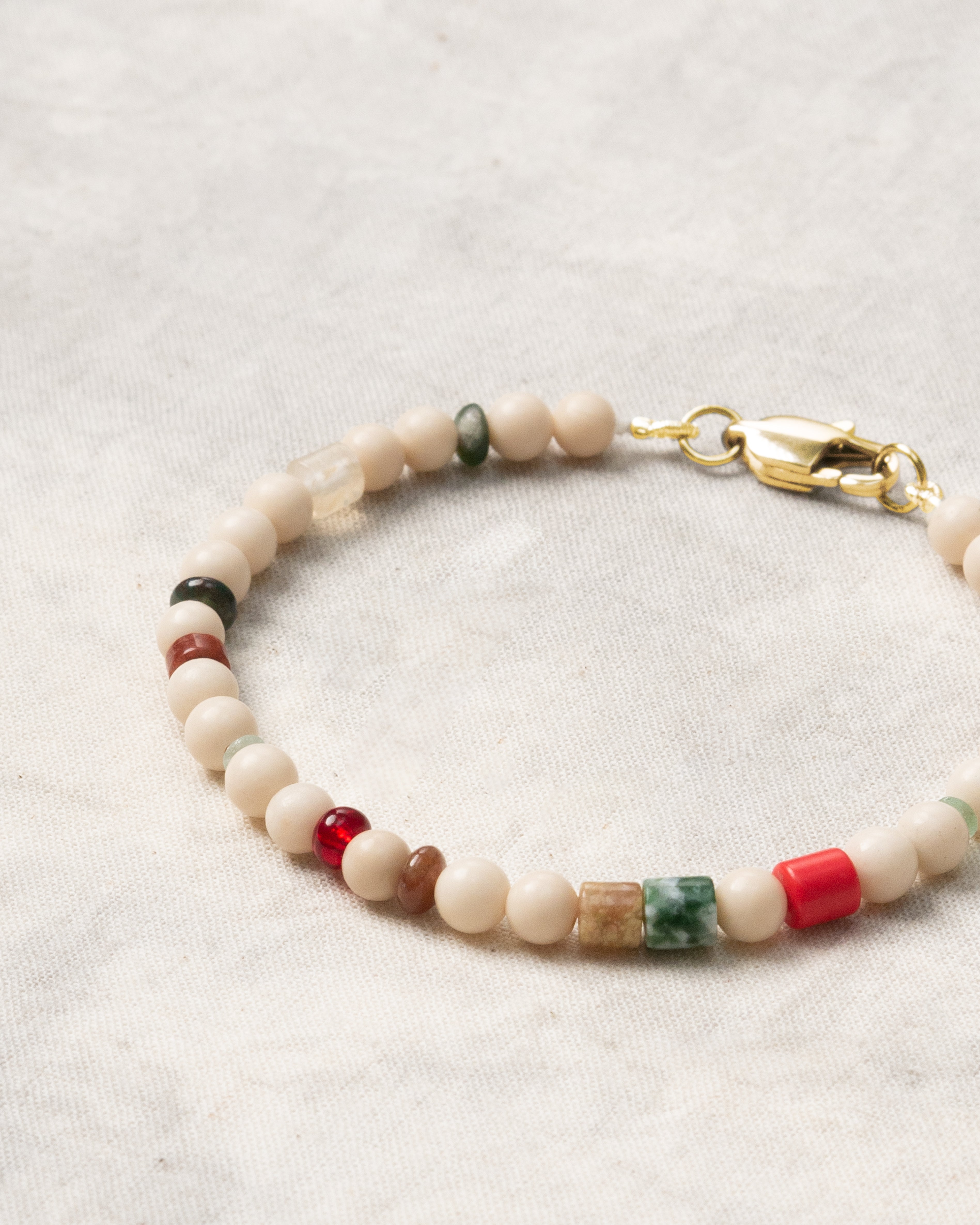 Aare Multistone Beaded Bracelet