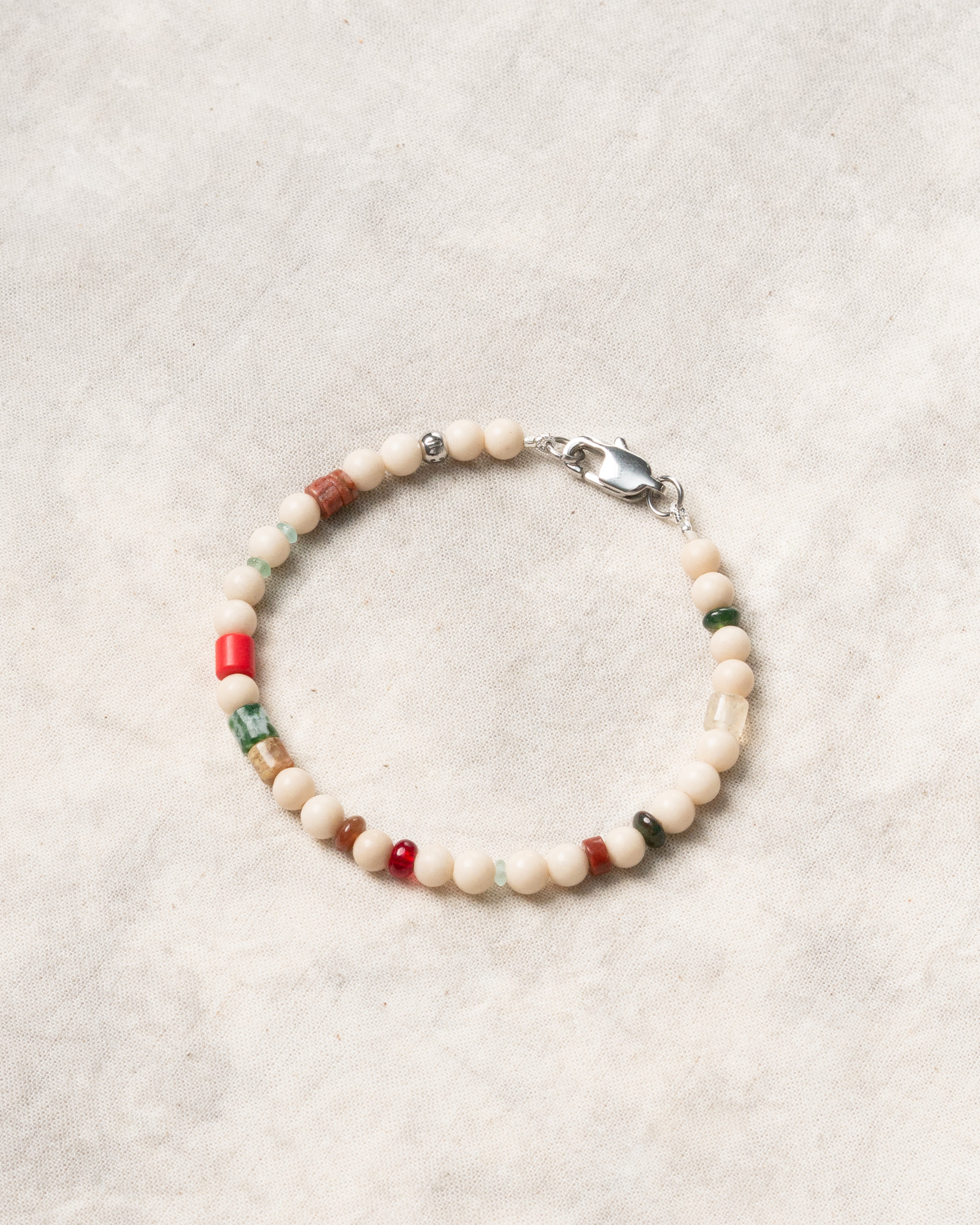 Aare Multistone Beaded Bracelet