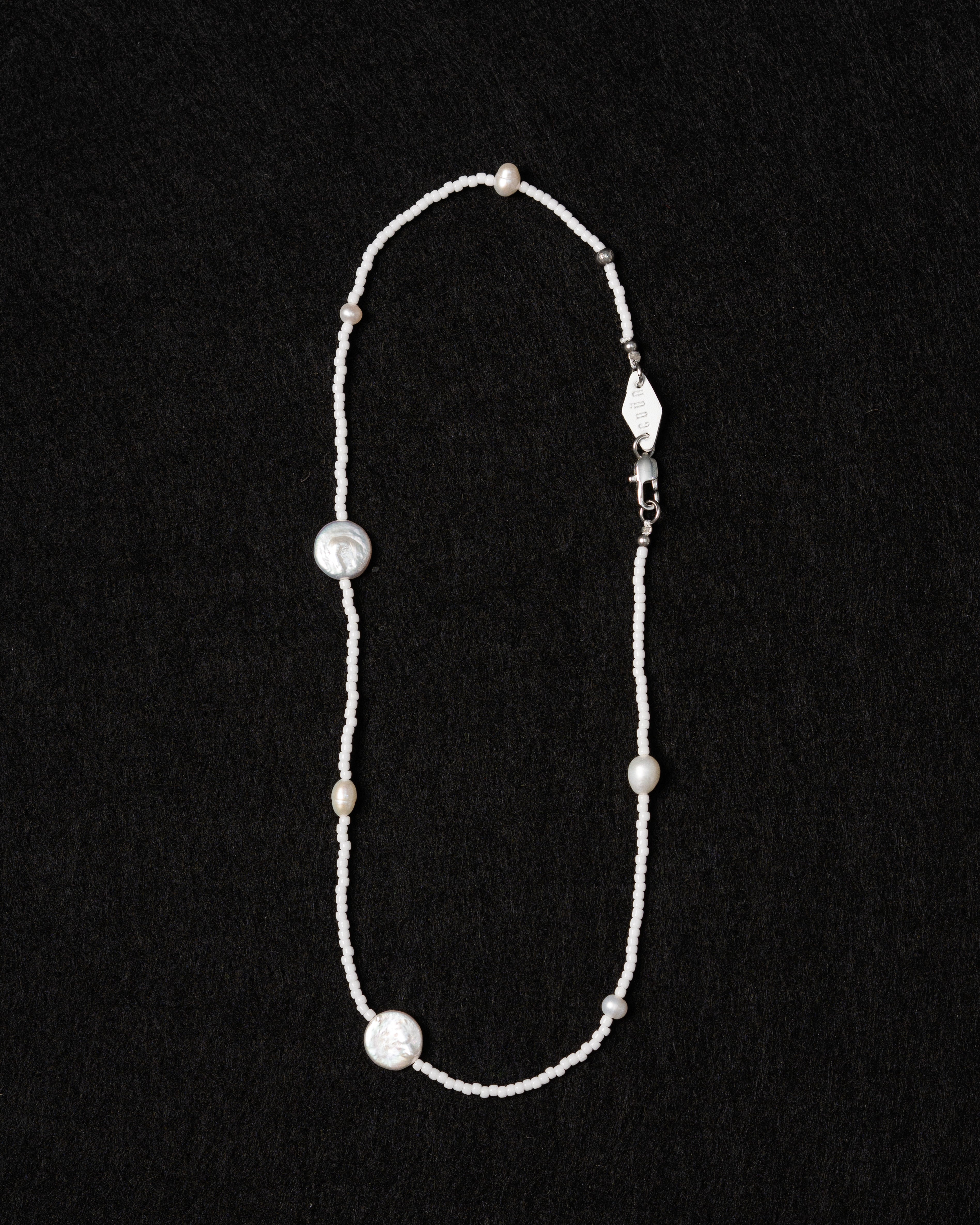 Sana Japanese Beaded Pearl Necklace