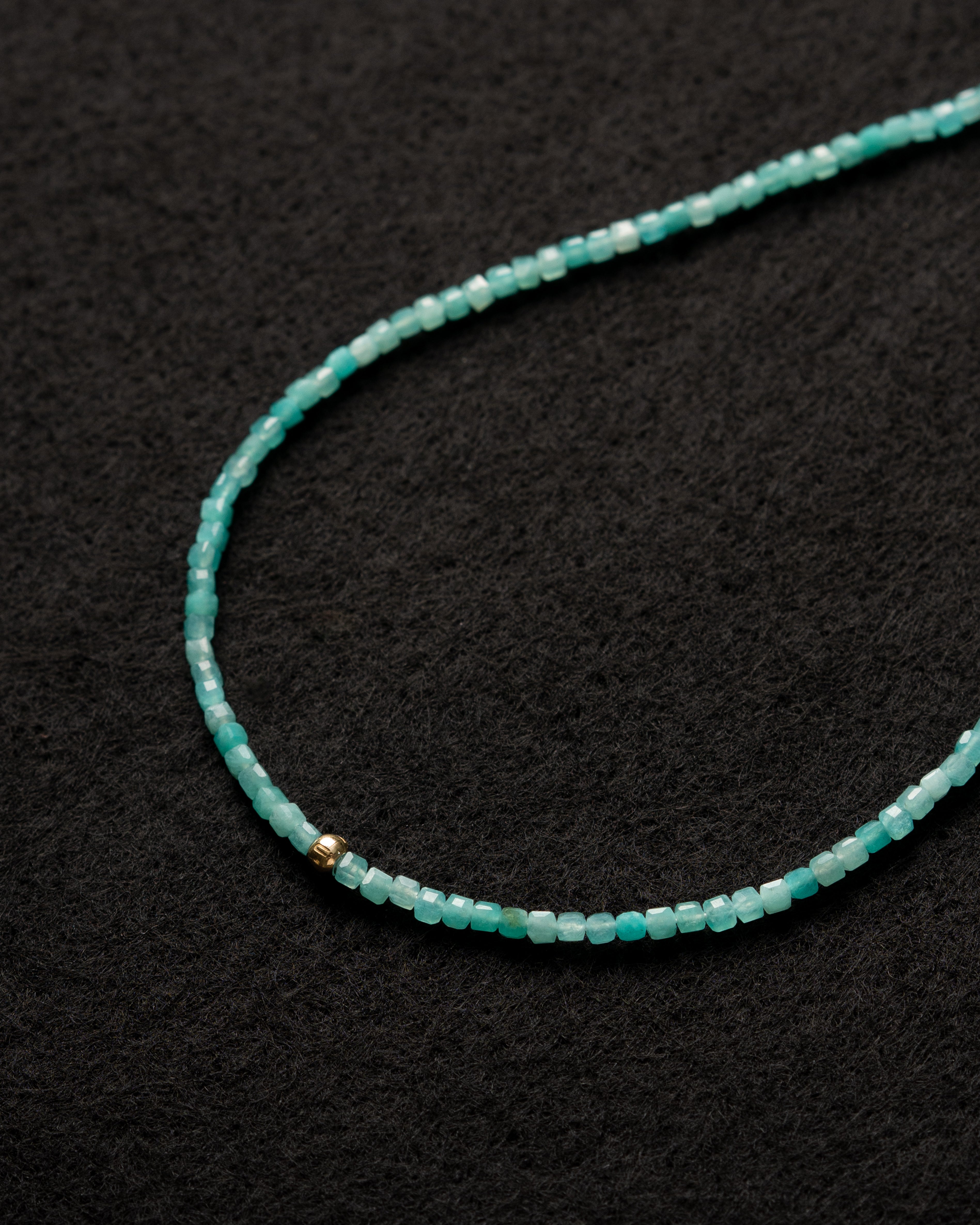 Kaio Petite Amazonite Beaded Necklace