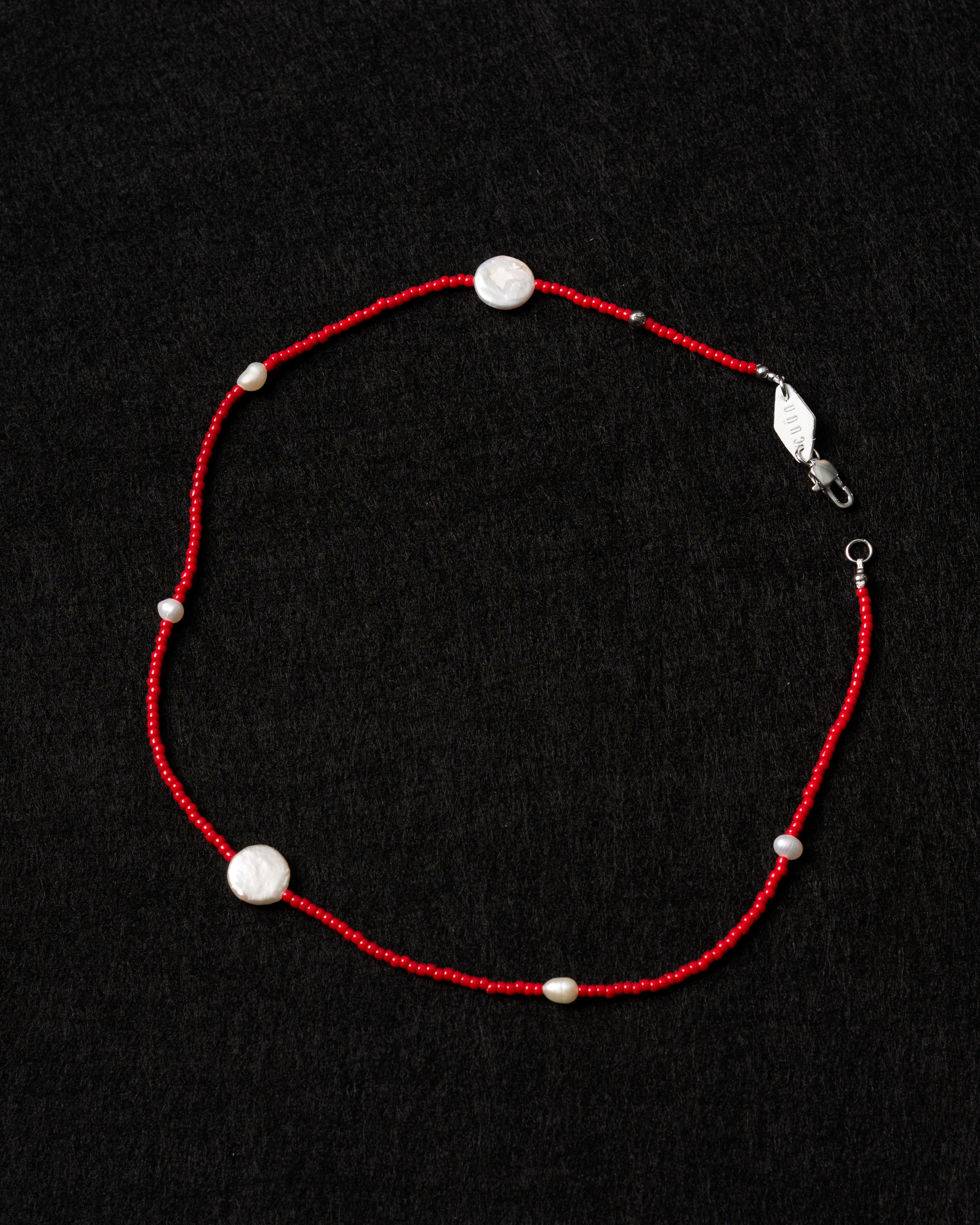 Sora Japanese Beaded Pearl Necklace