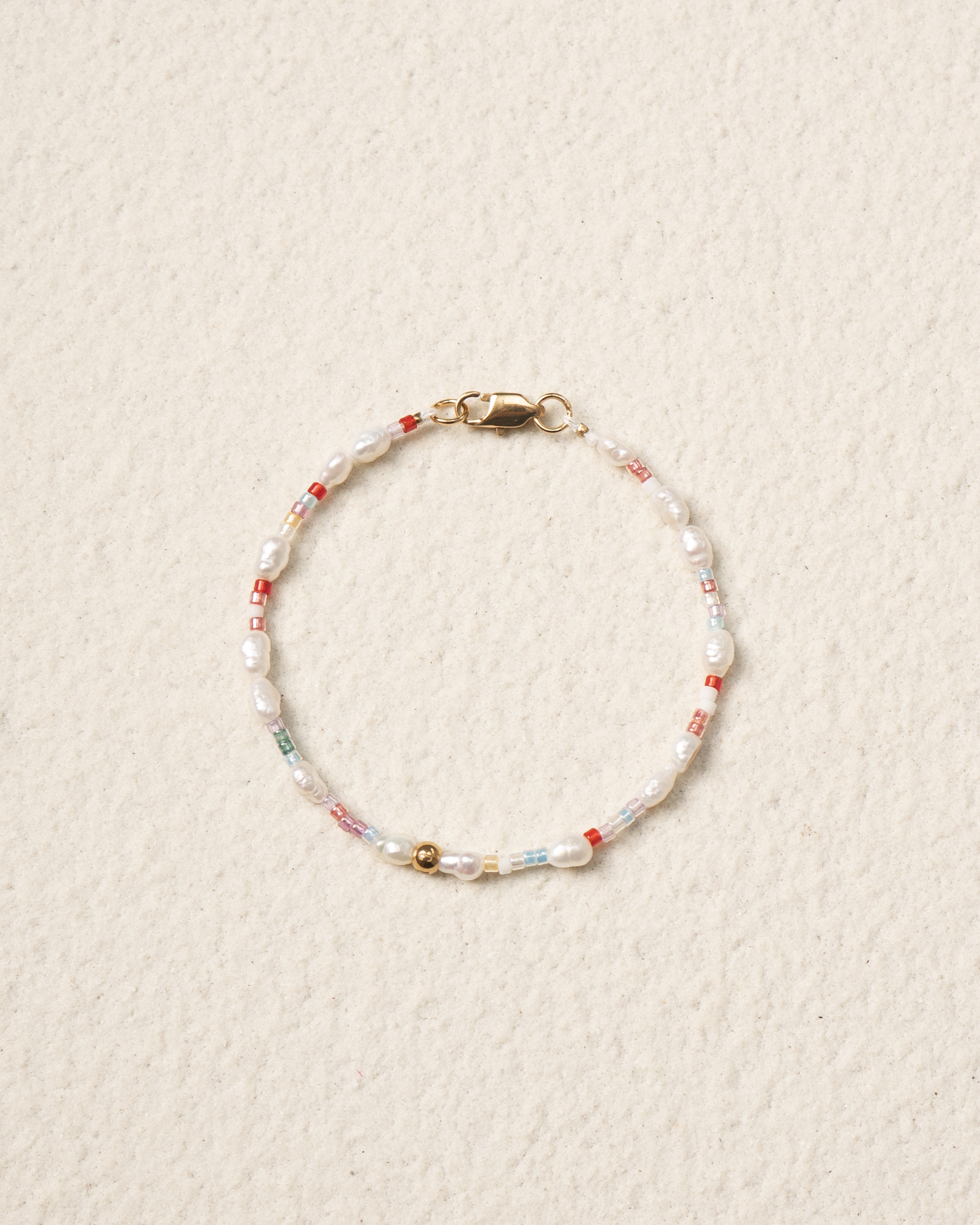 Lumo Petite Multicolor Pearl Bracelet