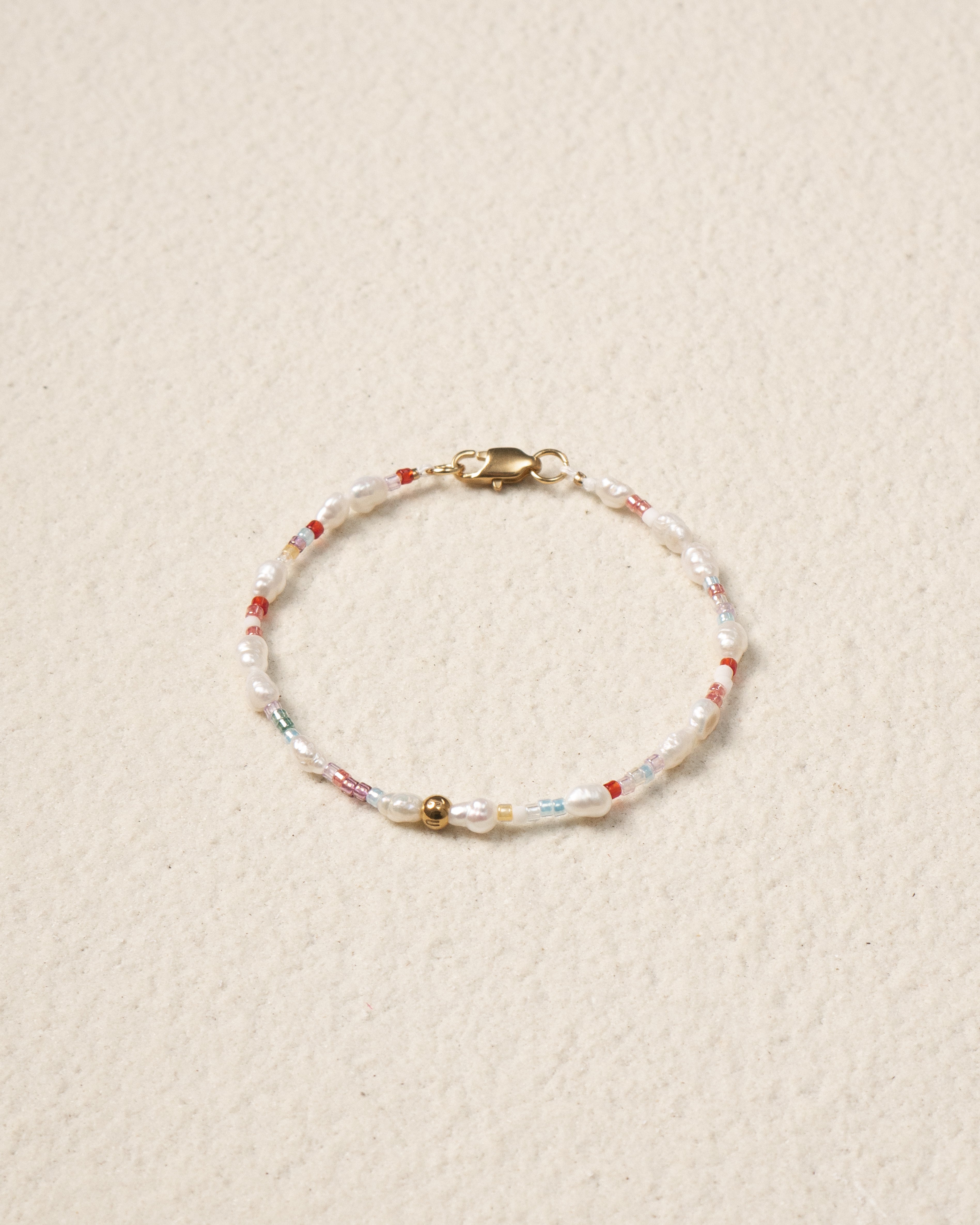 Lumo Petite Multicolor Pearl Bracelet