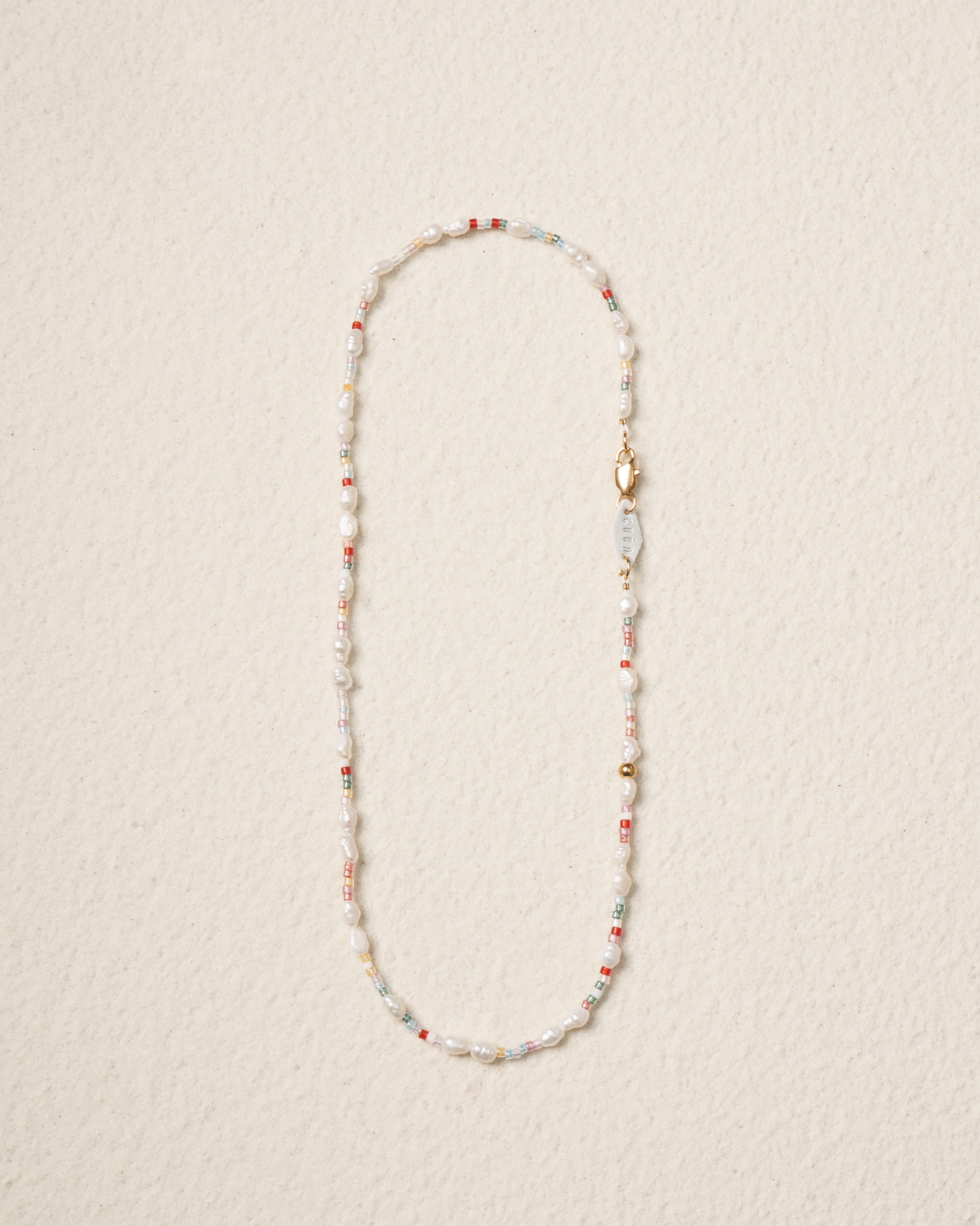 Lumo Petite Multicolor Pearl Necklace