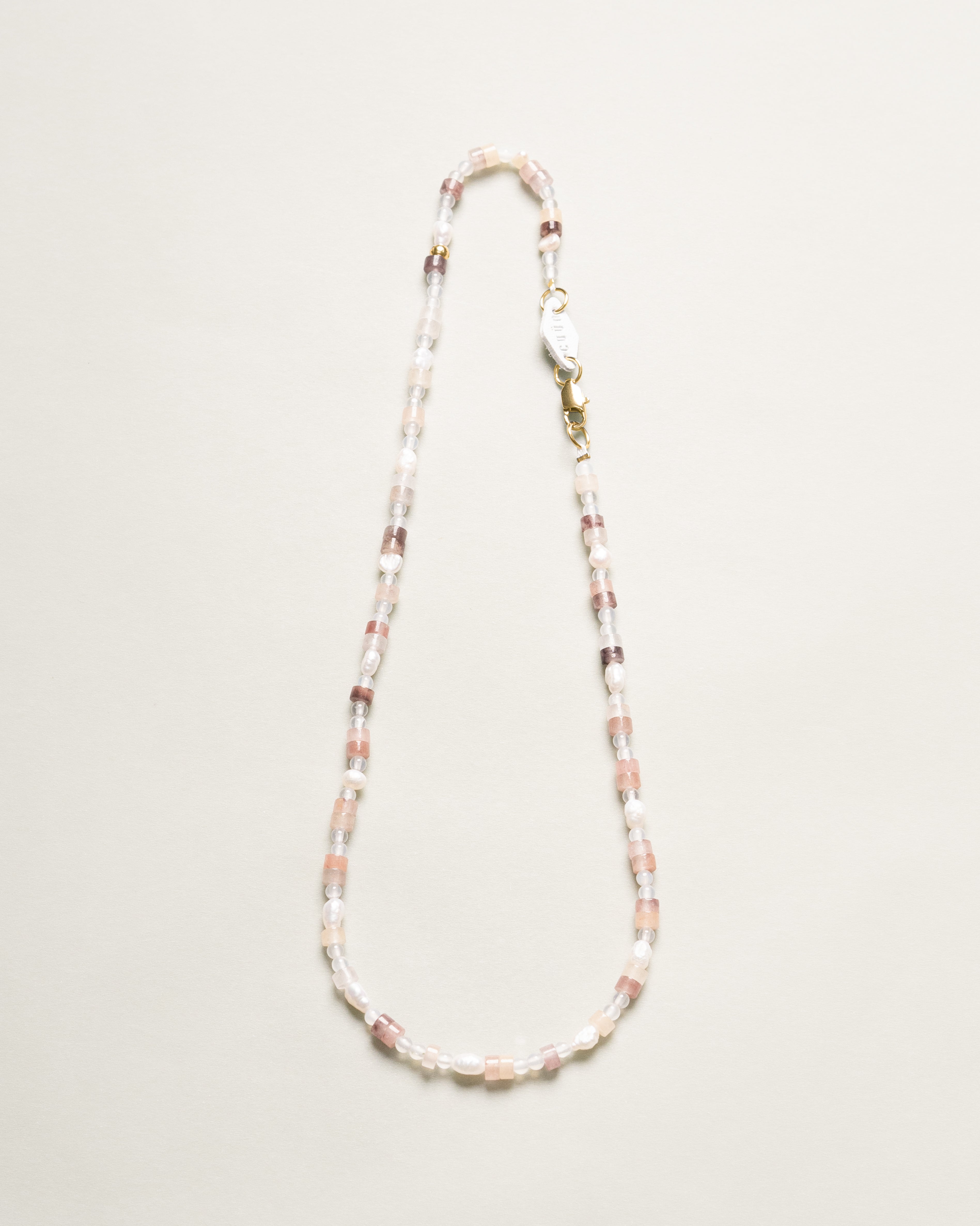 Aven Quartz Pearl Necklace