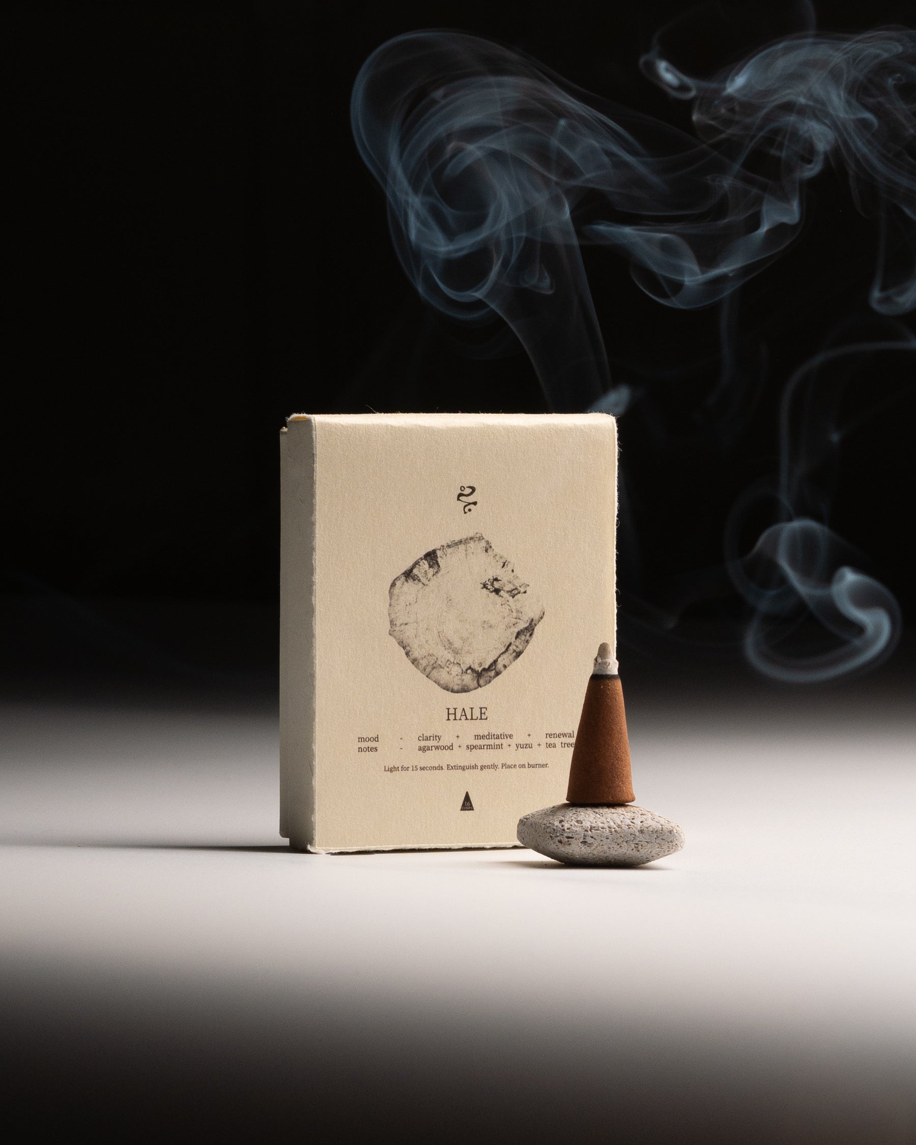 Hale | Clarity Incense Cone
