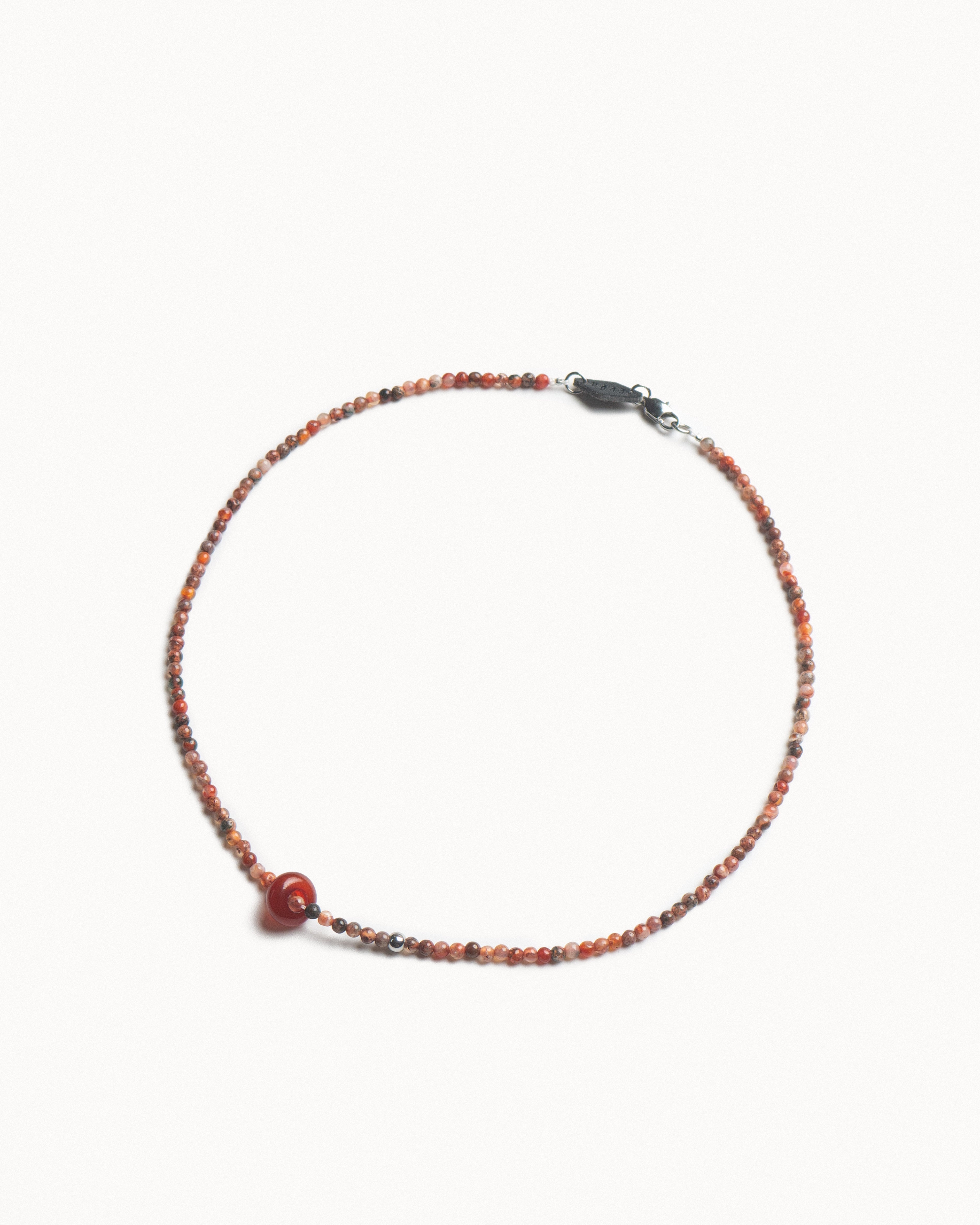 Sera Red Agate Necklace