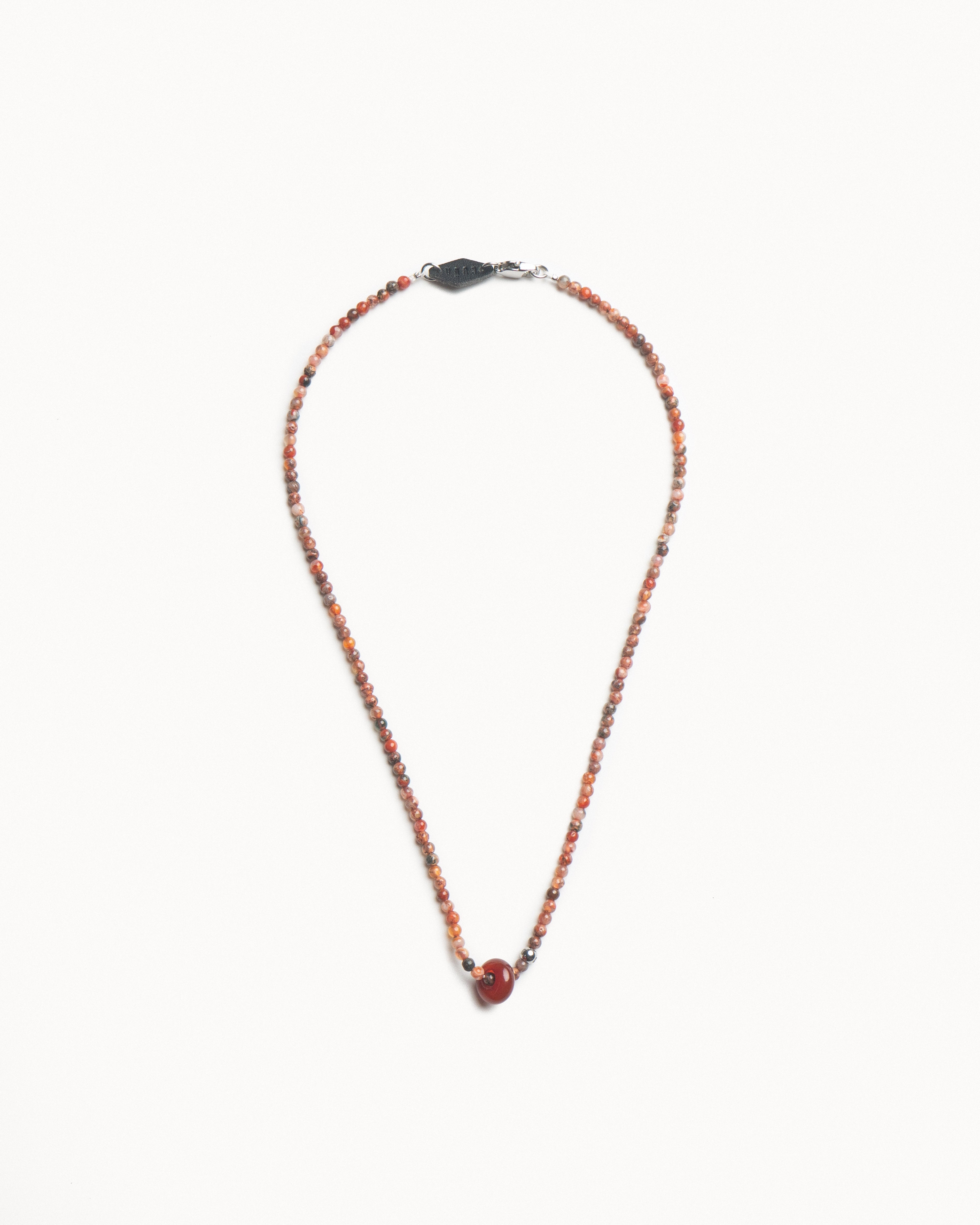 Sera Red Agate Necklace