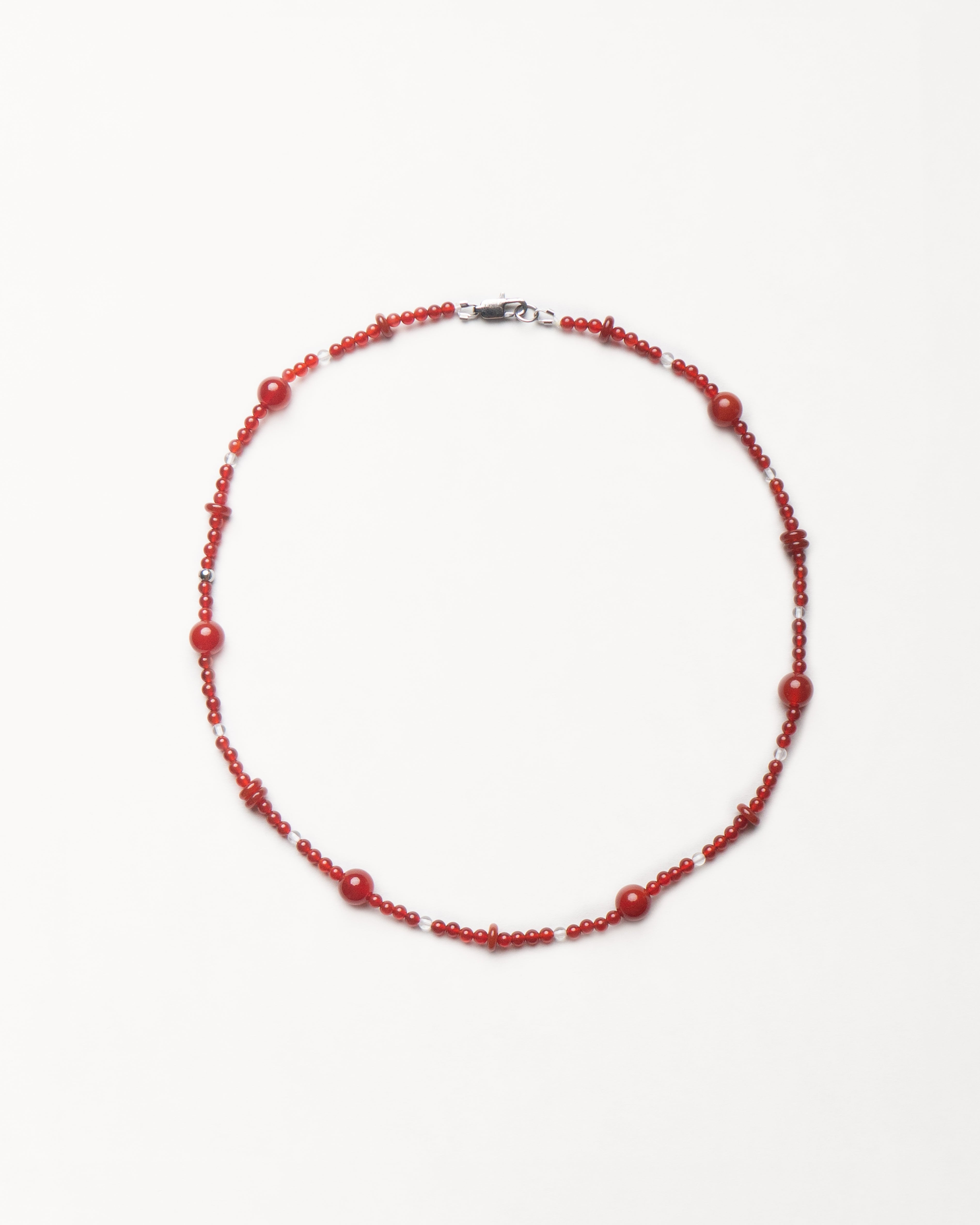 Hema Red Agate Necklace