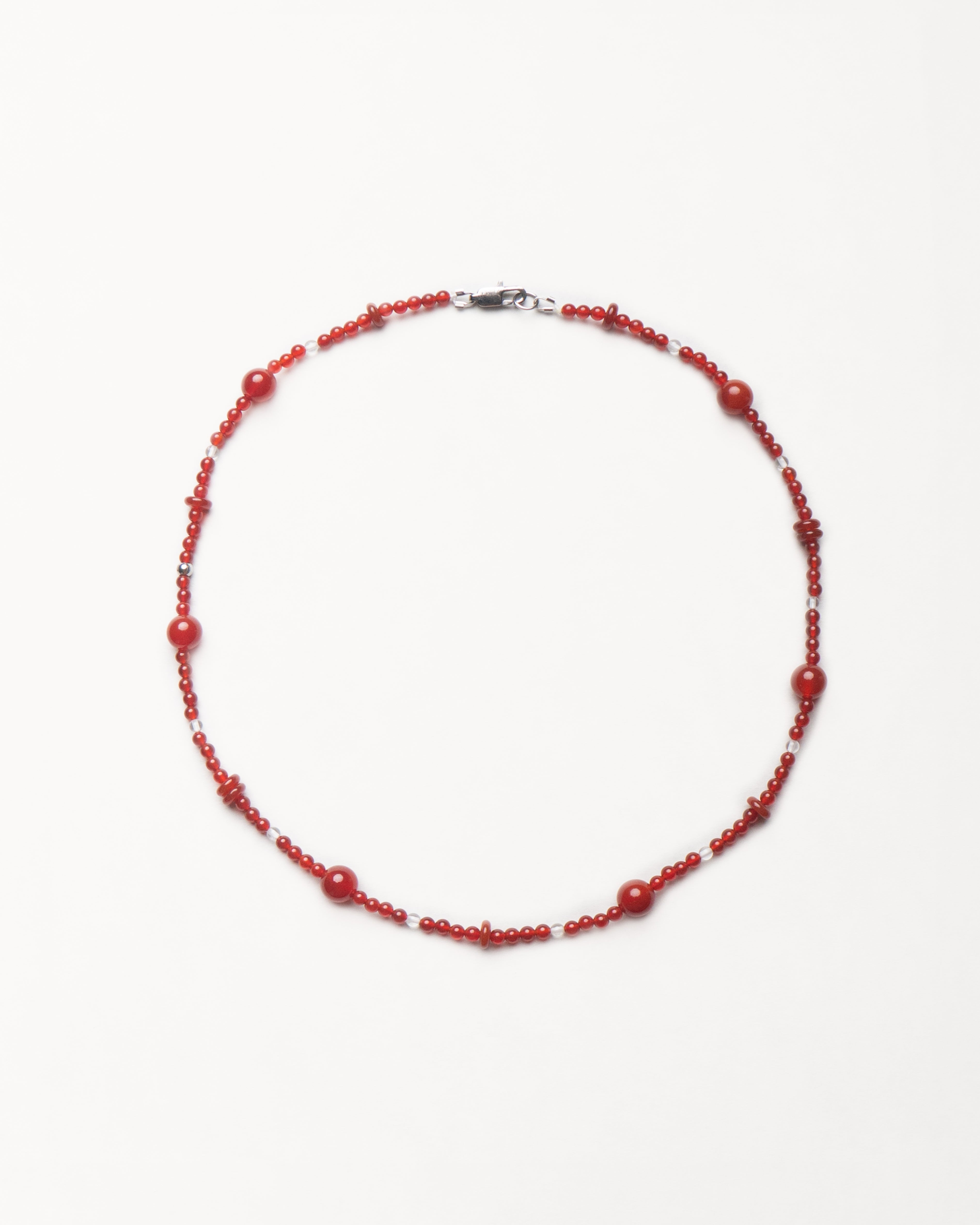 Hema Red Agate Necklace