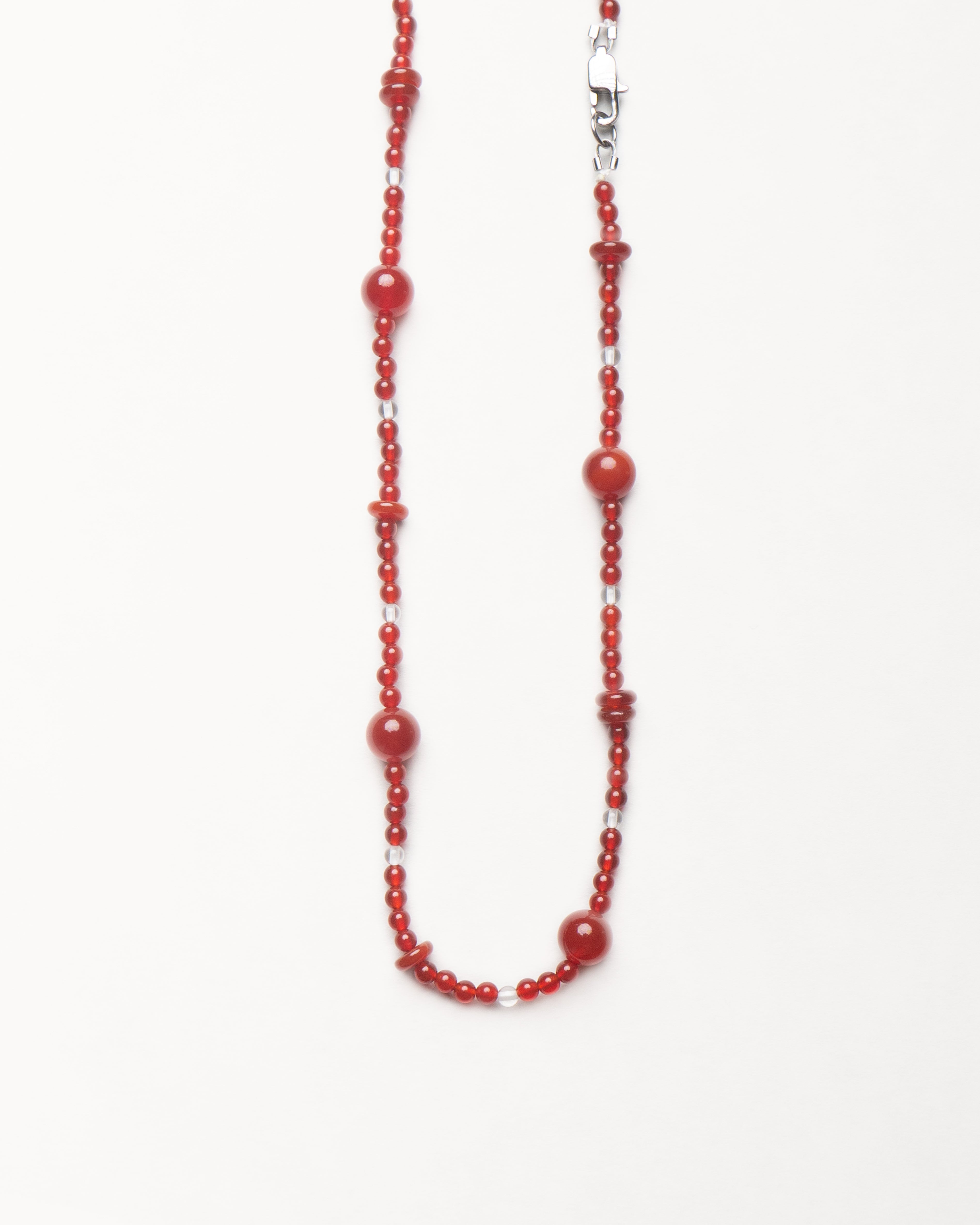 Hema Red Agate Necklace