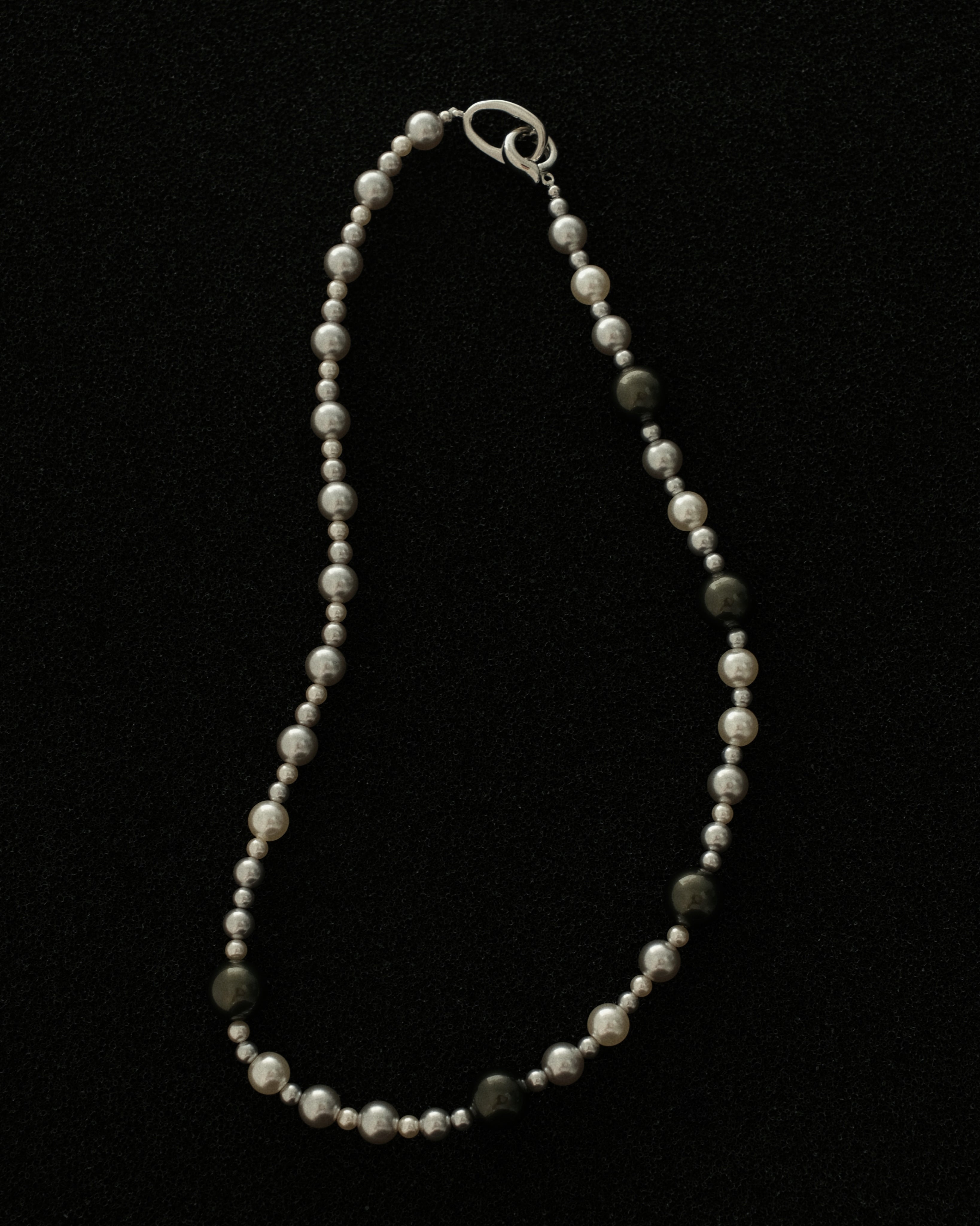 Magalie Crystal Pearl Necklace