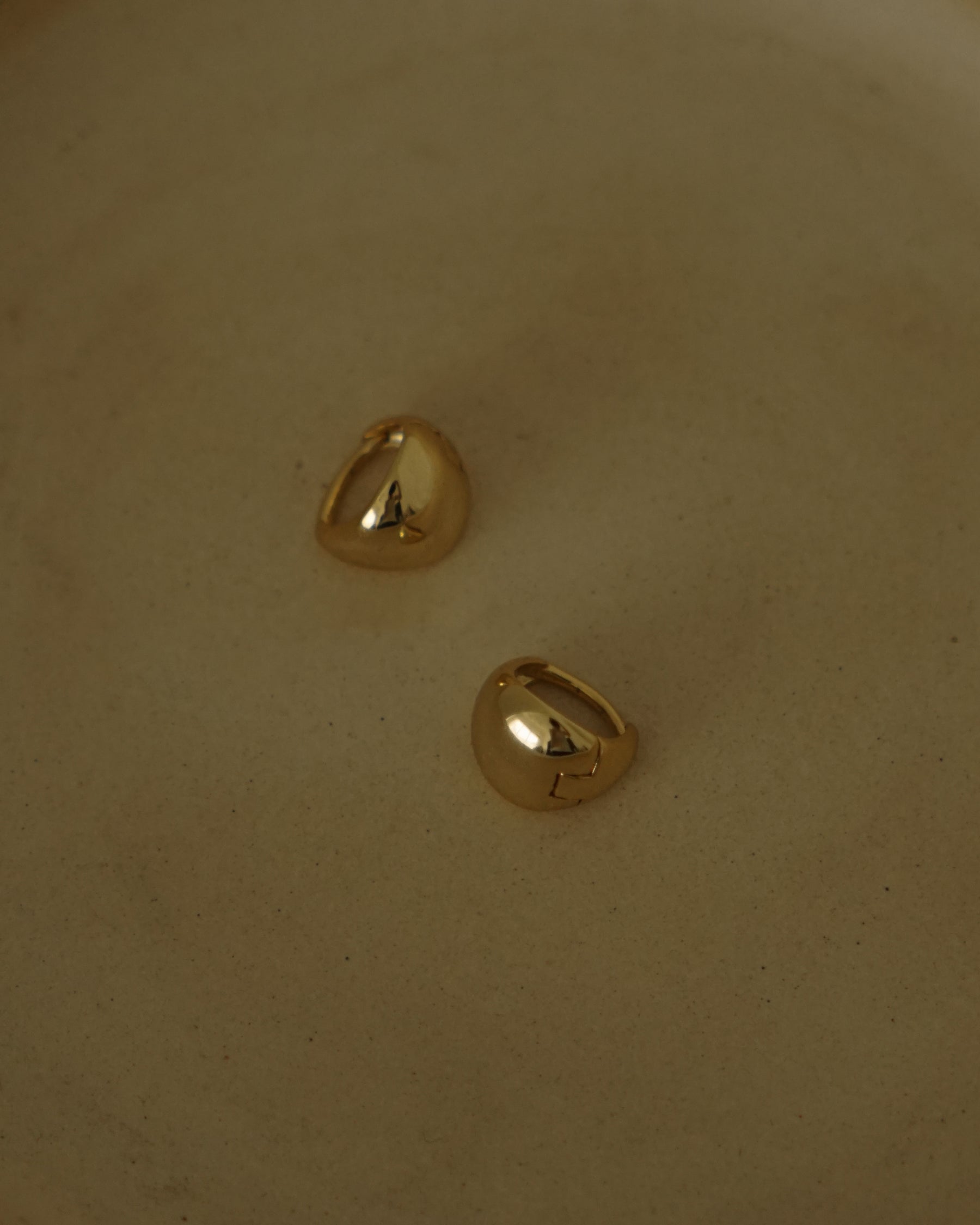 Lia Mini Dome Hoop Earrings