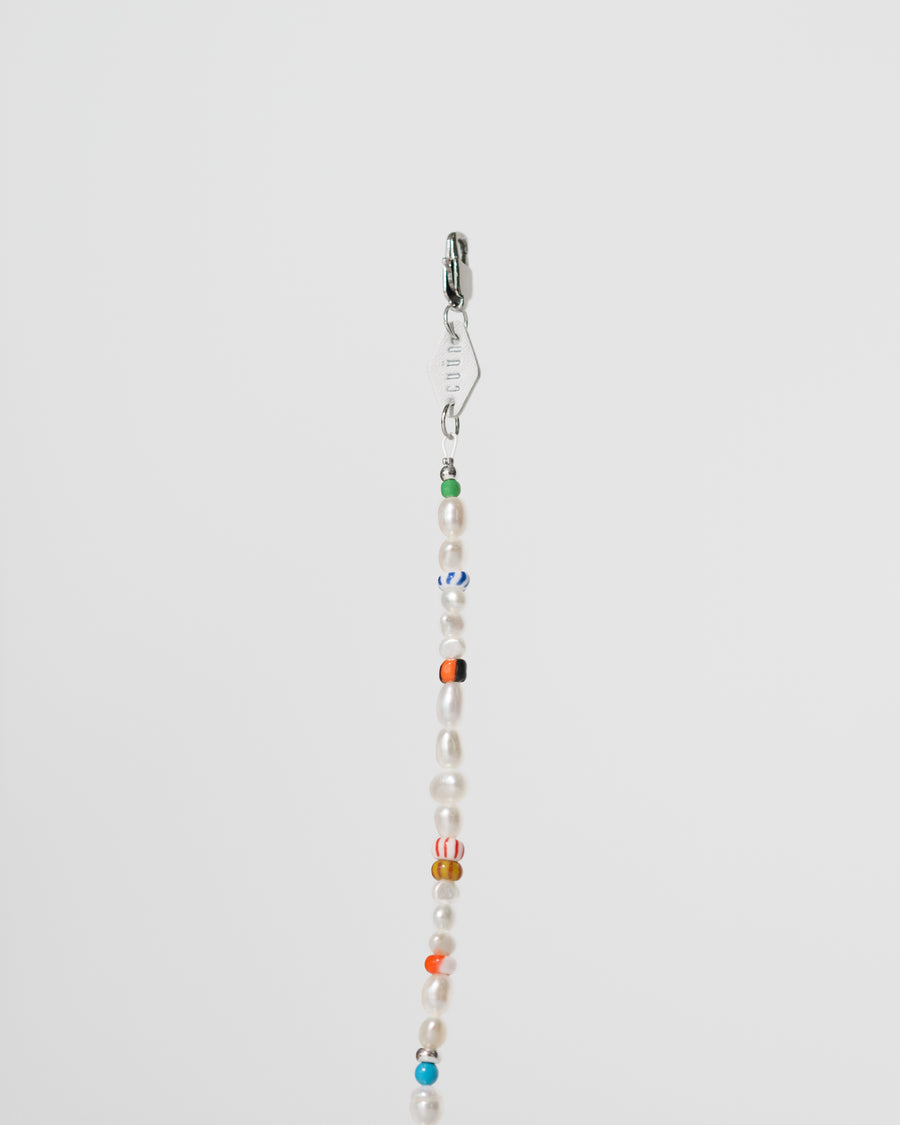Multicolor Africa Glass Bead Pearl Necklace