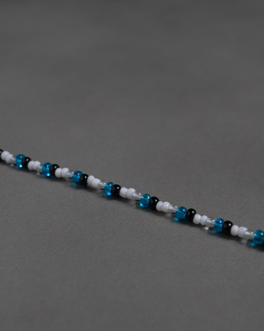 Odeta Blue Japanese Beaded Necklace