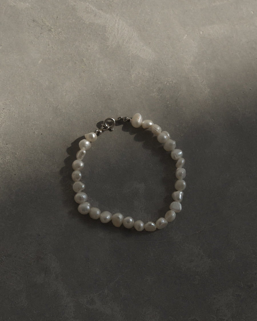 Nya Fresh Water Baroque Pearls Bracelet