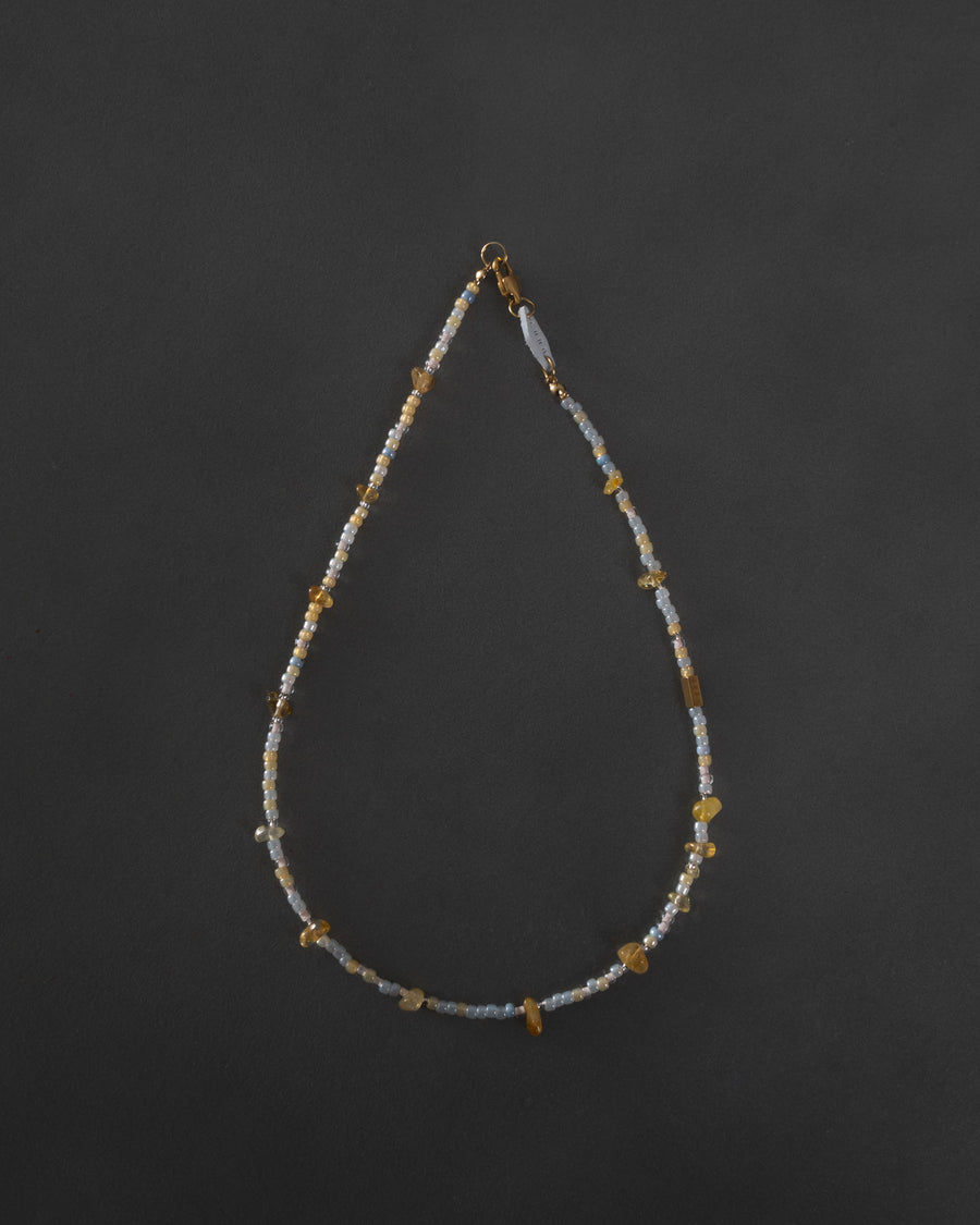 Joi Citrine Japanese Beaded Necklace