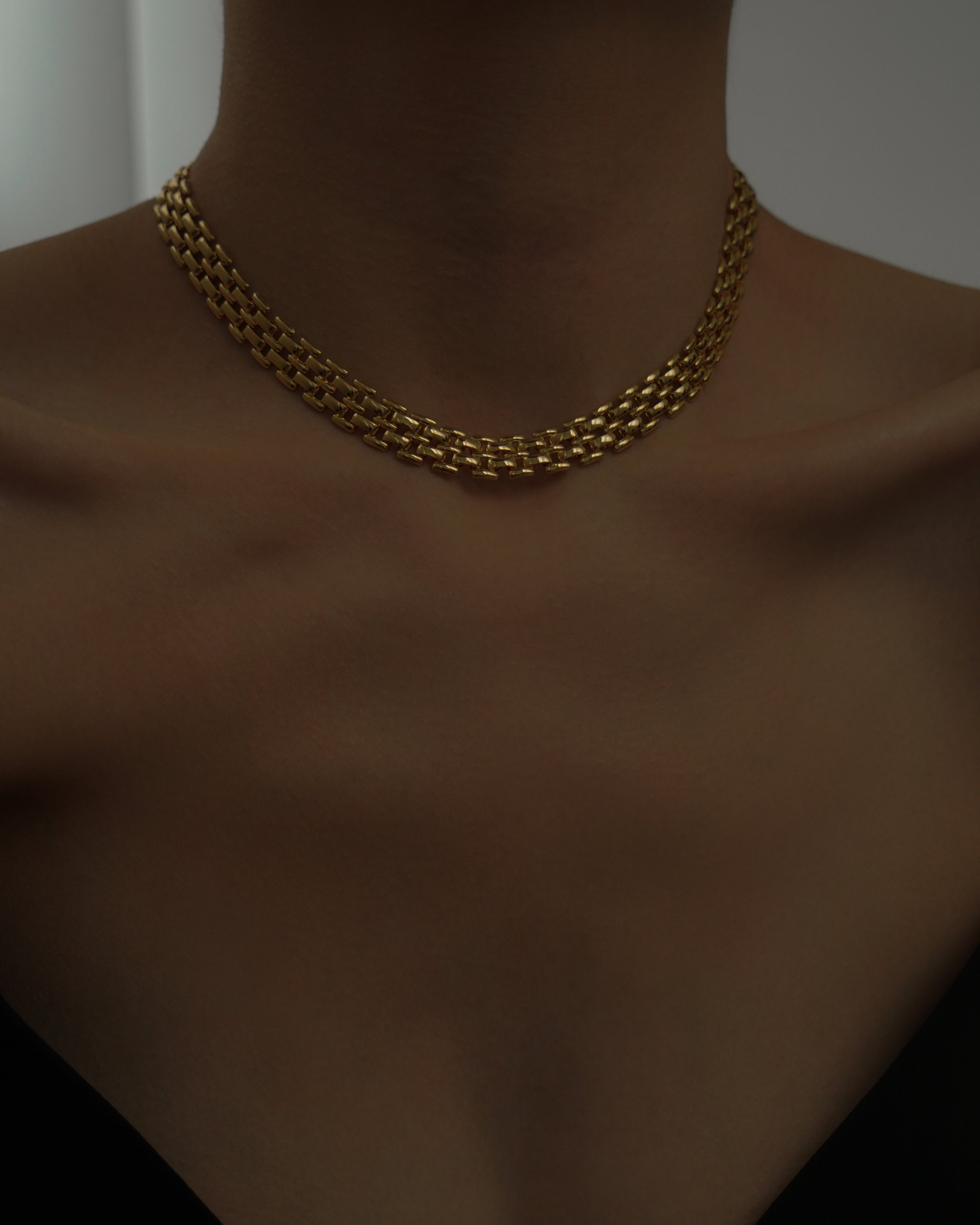 Sophia Flat Chain Choker