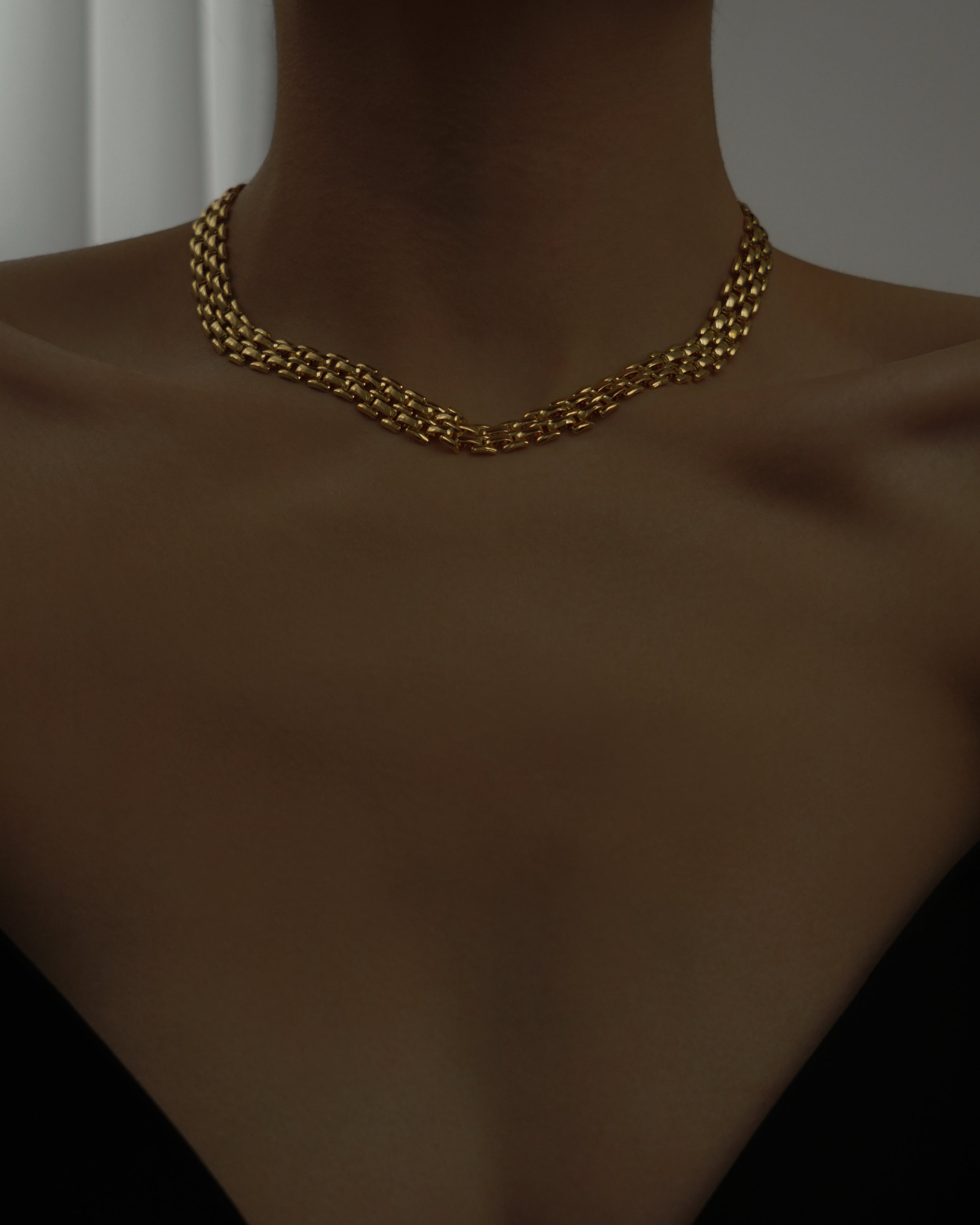 Sophia Flat Chain Choker