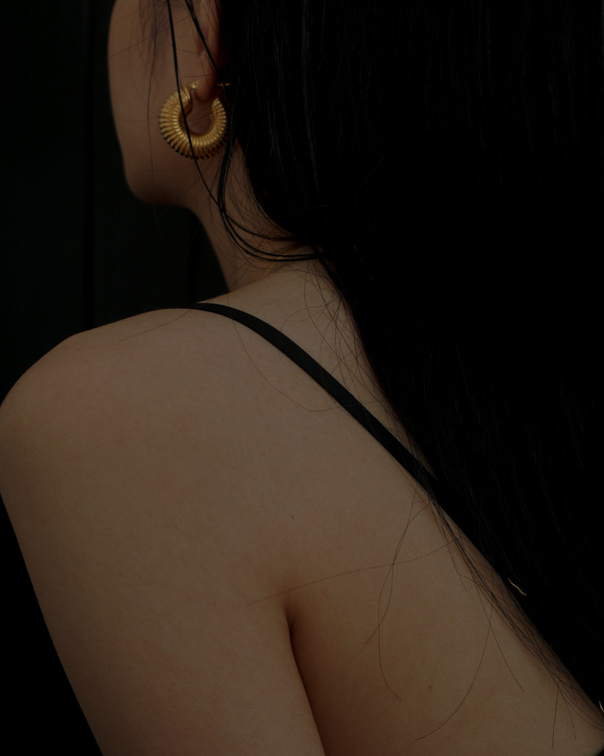 Coletta Macaroni Hoop Earrings