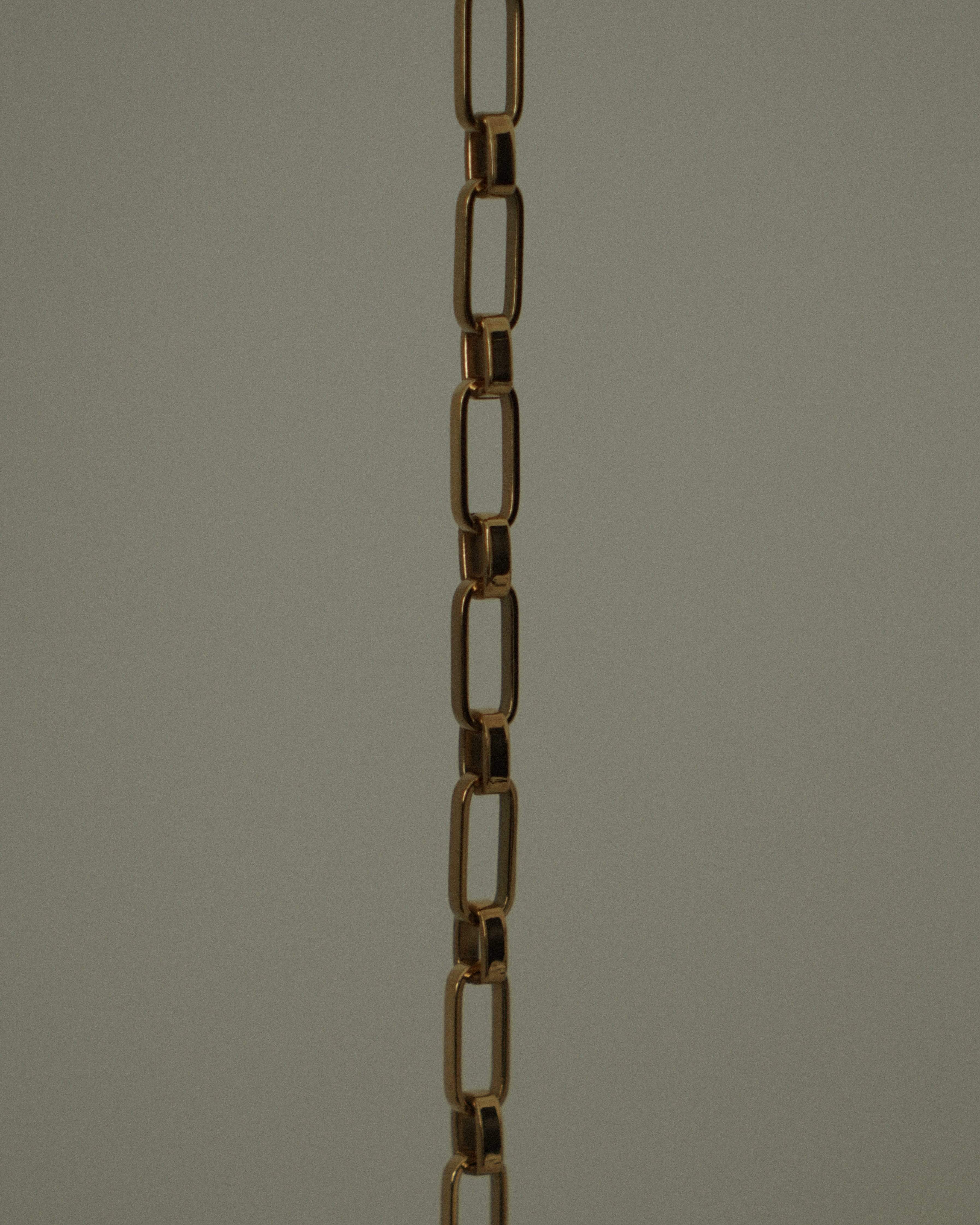 MYJN Bracelets 18K Gold Stainless Steel Kana Bold Chain Bracelet