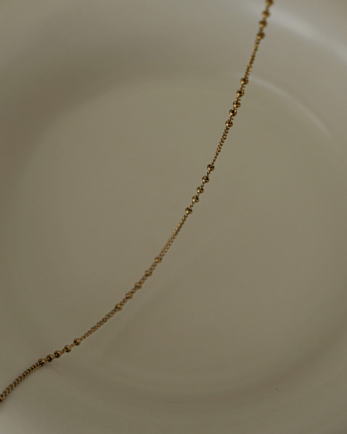 MYJN Choker 18K Gold Stainless Steel Polina Mini Spheres Choker
