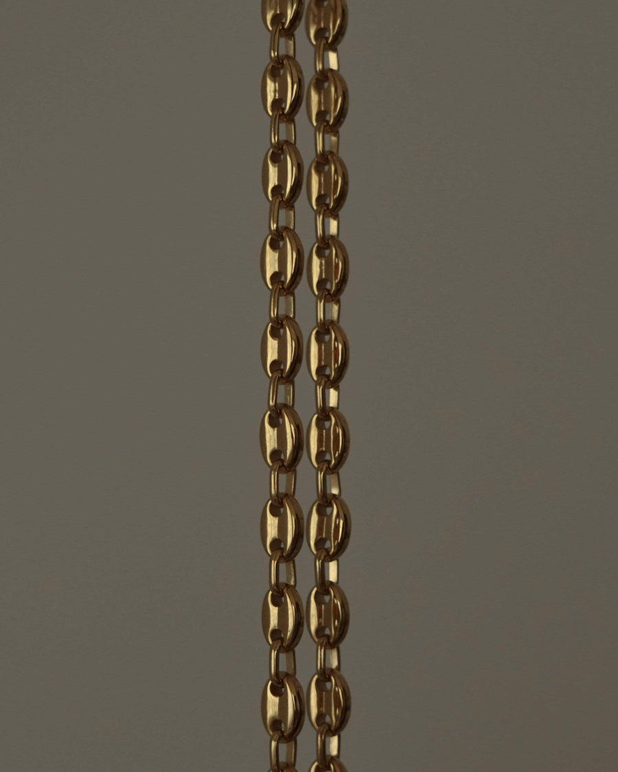 MYJN Choker 18K Gold Stainless Steel Ylva Bold Chain Choker