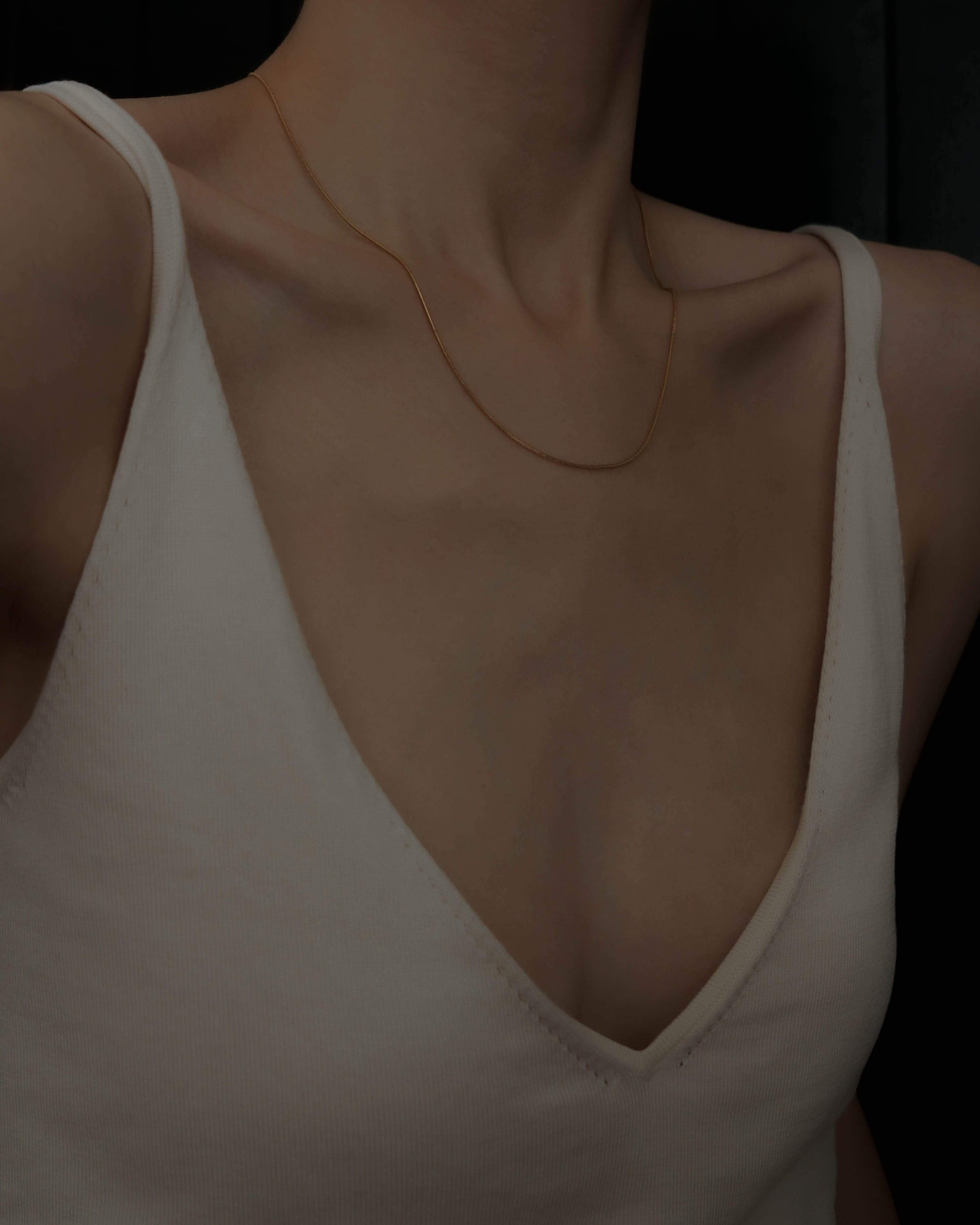 MYJN Choker Aila Snake Chain Choker Necklace