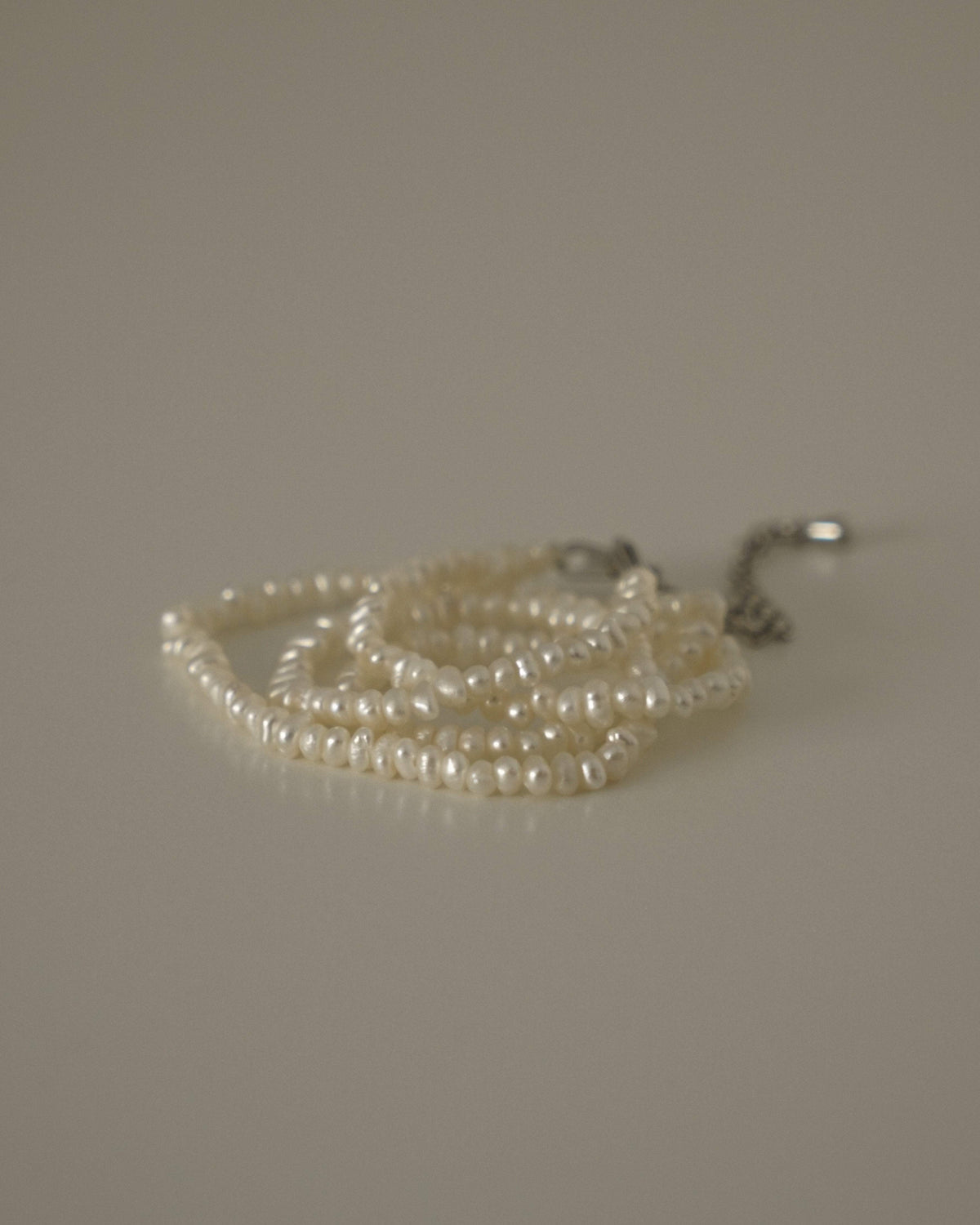 MYJN Necklaces Fresh Water Pearl / Stainless Steel Maya Tiny Pearl Necklace
